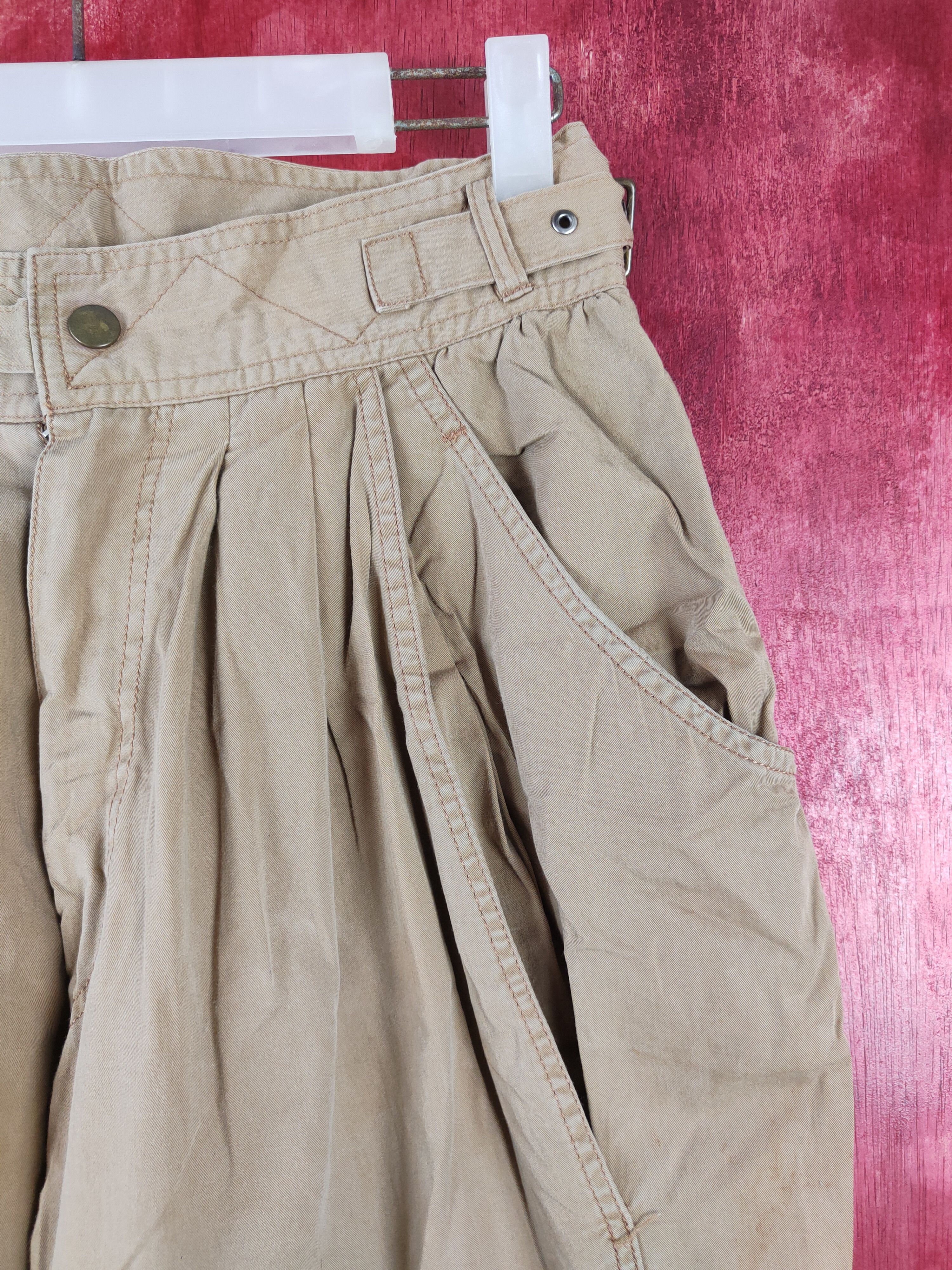 Japanese Brand × Vintage Verrine Brown multi pocket tactical pant #4664 Size 27" / US 4 / IT 40 - 6 Thumbnail