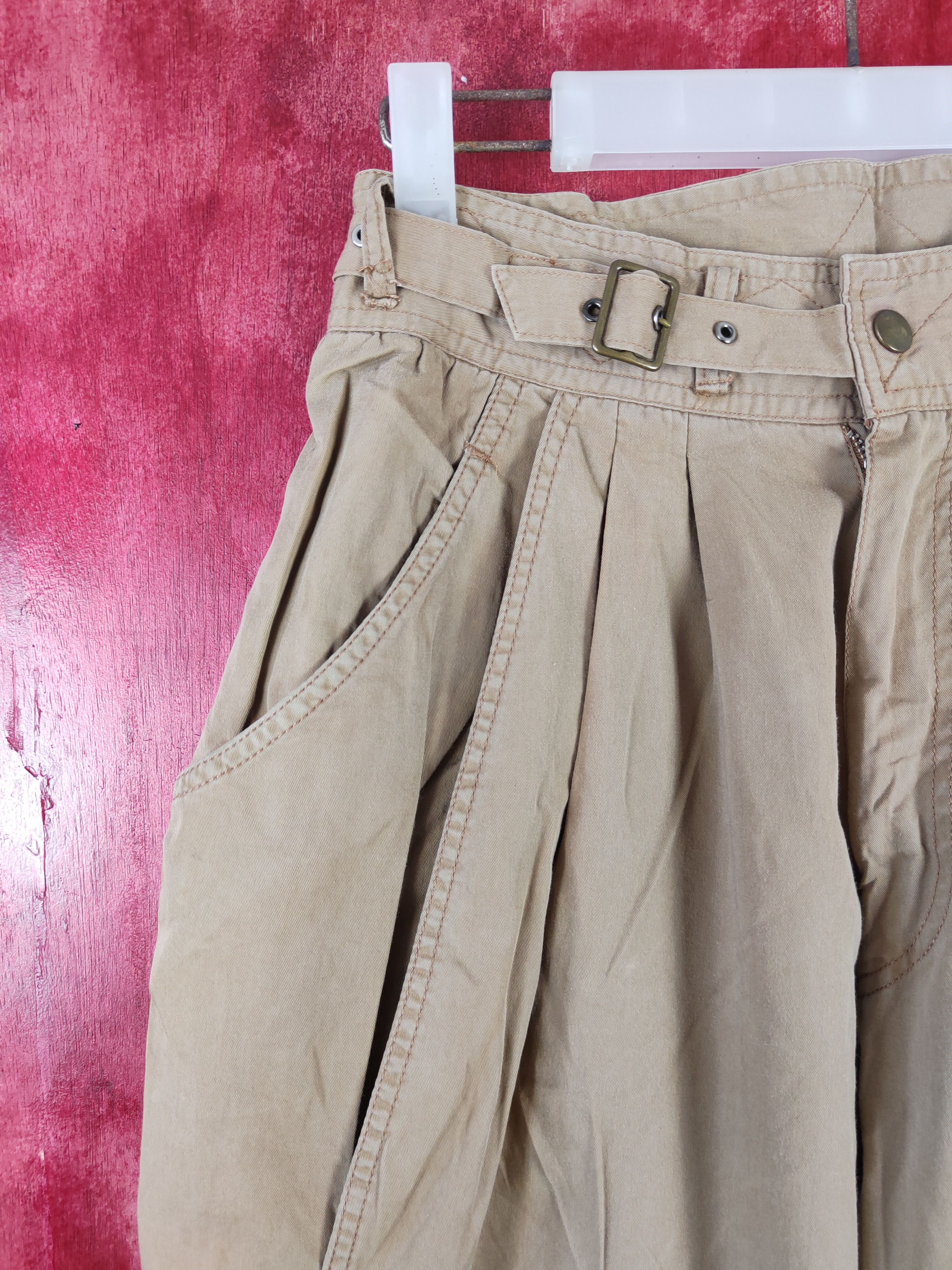 Japanese Brand × Vintage Verrine Brown multi pocket tactical pant #4664 Size 27" / US 4 / IT 40 - 3 Thumbnail