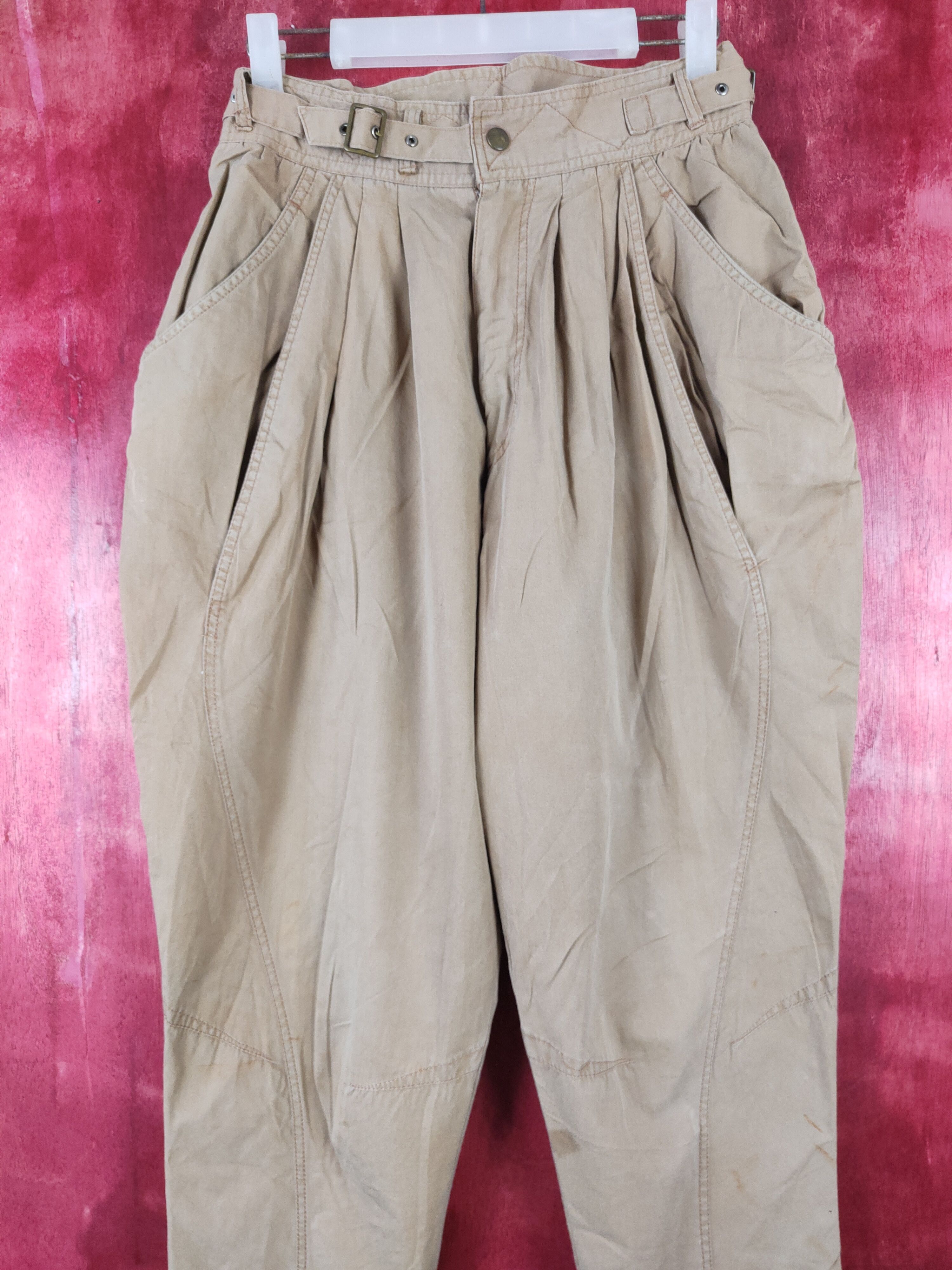 Japanese Brand × Vintage Verrine Brown multi pocket tactical pant #4664 Size 27" / US 4 / IT 40 - 2 Thumbnail
