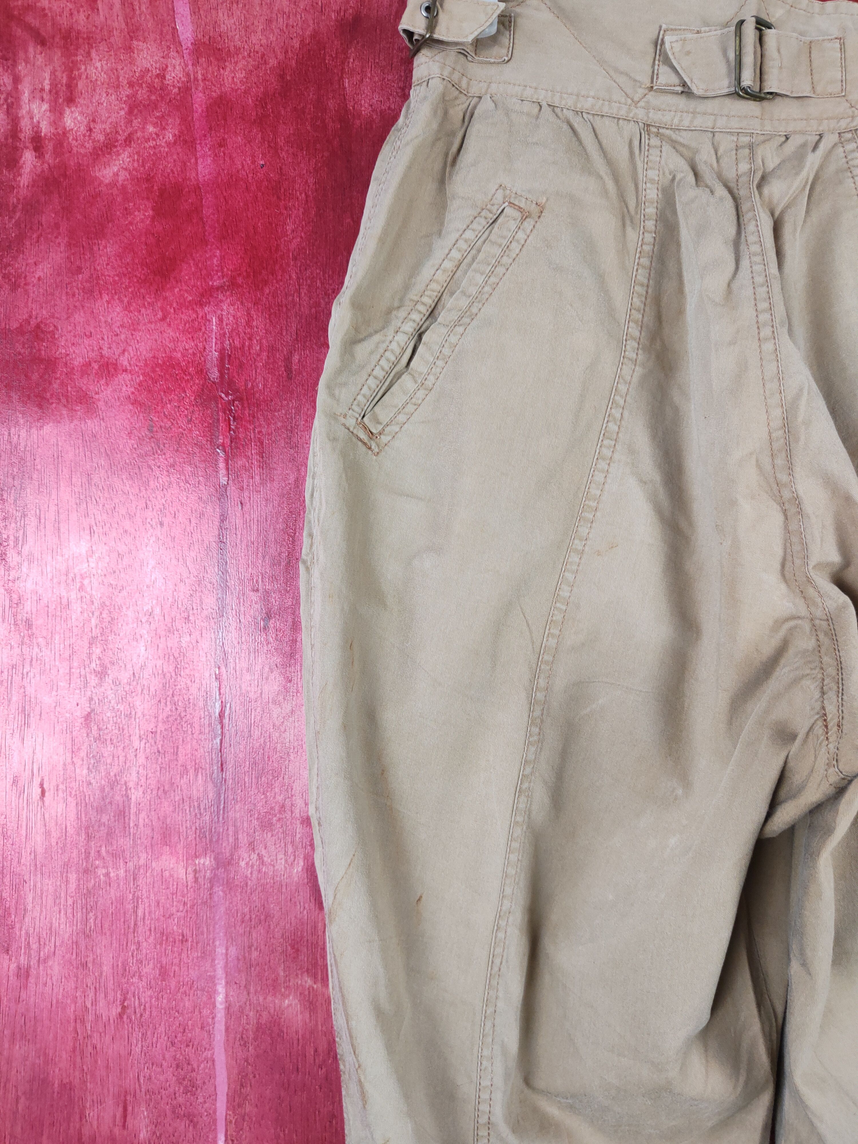 Japanese Brand × Vintage Verrine Brown multi pocket tactical pant #4664 Size 27" / US 4 / IT 40 - 10 Thumbnail