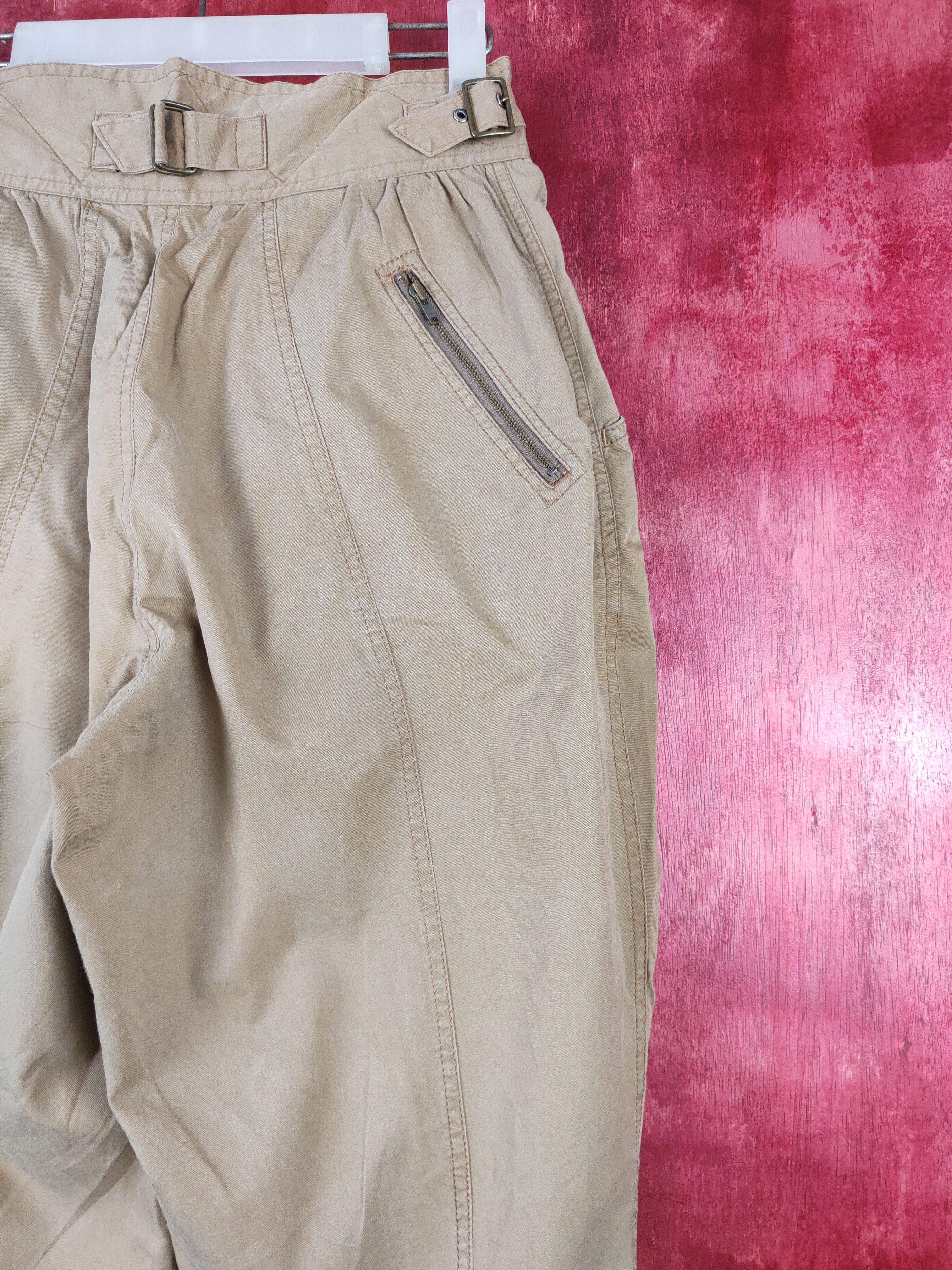 Japanese Brand × Vintage Verrine Brown multi pocket tactical pant #4664 Size 27" / US 4 / IT 40 - 12 Thumbnail