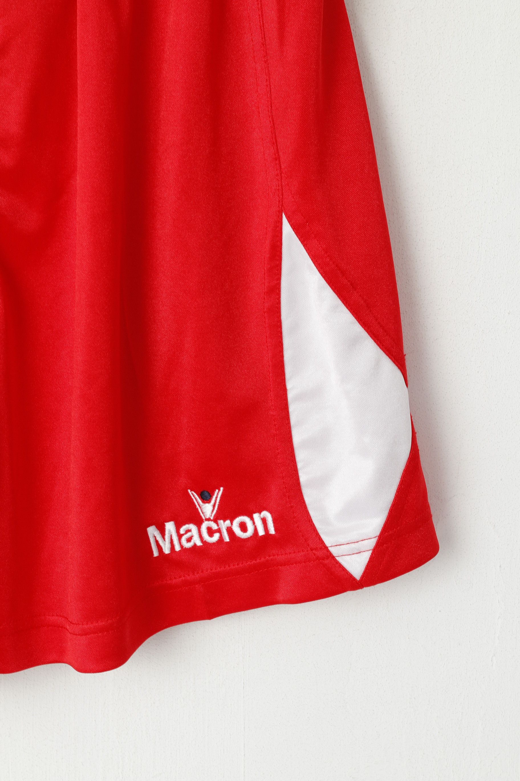 Macron Macron Men XL Shorts Red Sportswear Professional 6756 Size US 40 / EU 56 - 2 Thumbnail