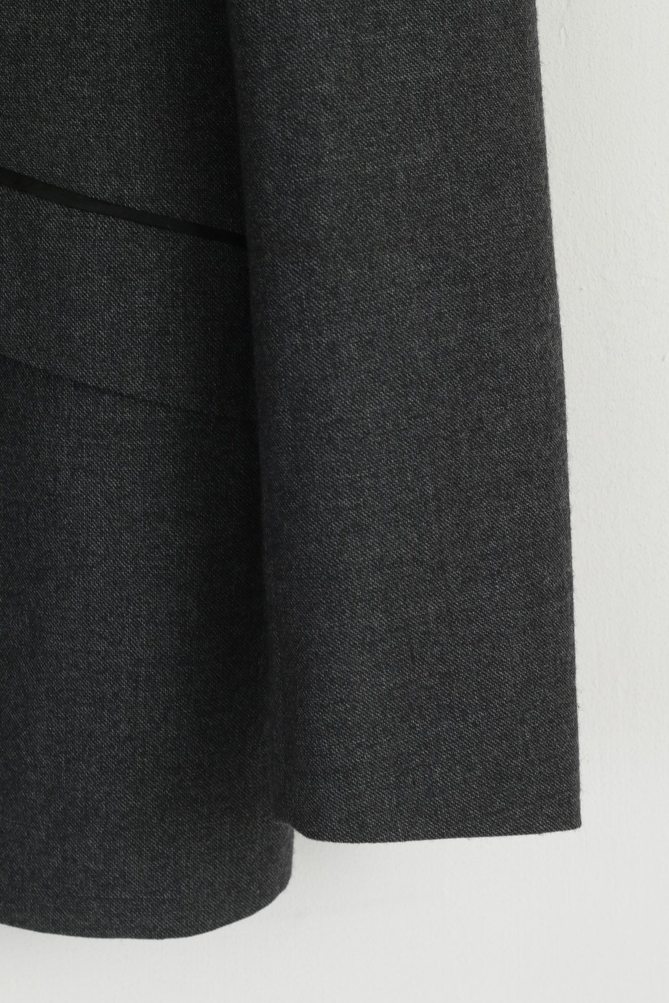 Vintage Philosophy Blues Original Men 38 48 Blazer Grey Wool 6142 Size 38R - 3 Thumbnail