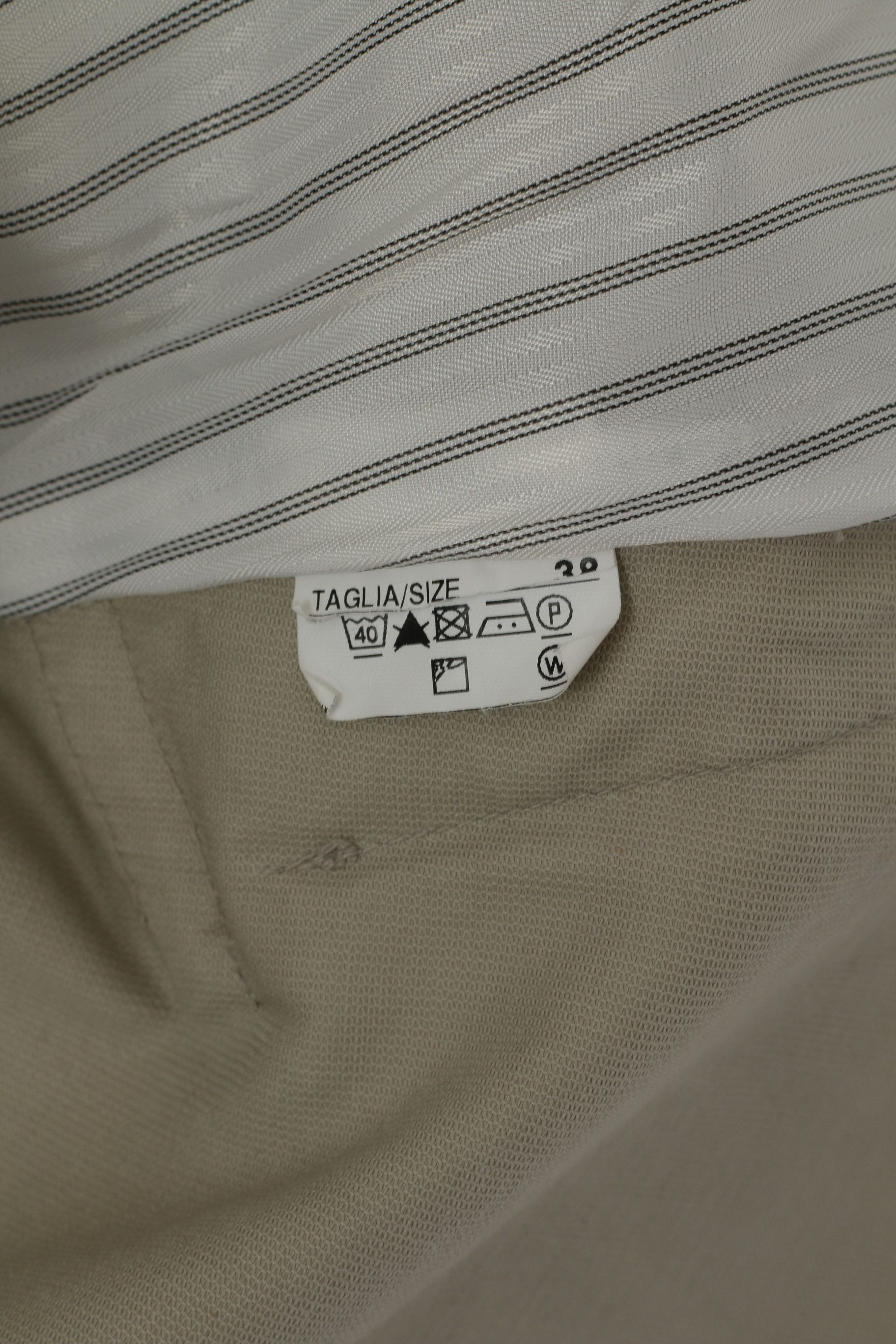 United Colors Of Benetton United Colors Of Benetton Women 38 XS Jacket Beige 0479 Size XS / US 0-2 / IT 36-38 - 5 Thumbnail