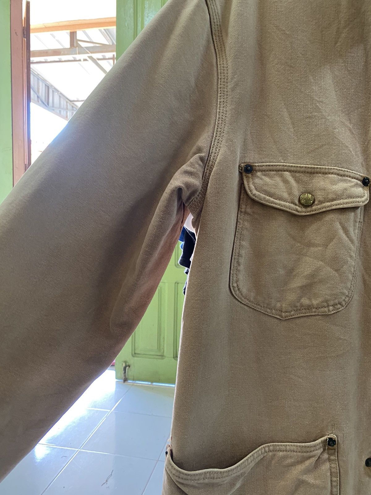 Blue Blue Japan × Japanese Brand × Vintage Vintage x BlueBlue X Workwear Jacket x Japanese Brand Size US L / EU 52-54 / 3 - 7 Thumbnail
