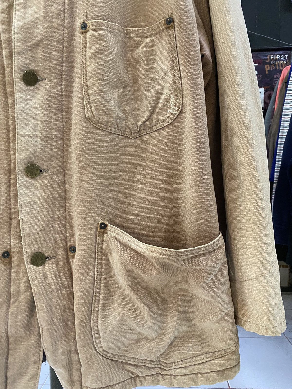 Blue Blue Japan × Japanese Brand × Vintage Vintage x BlueBlue X Workwear Jacket x Japanese Brand Size US L / EU 52-54 / 3 - 4 Thumbnail