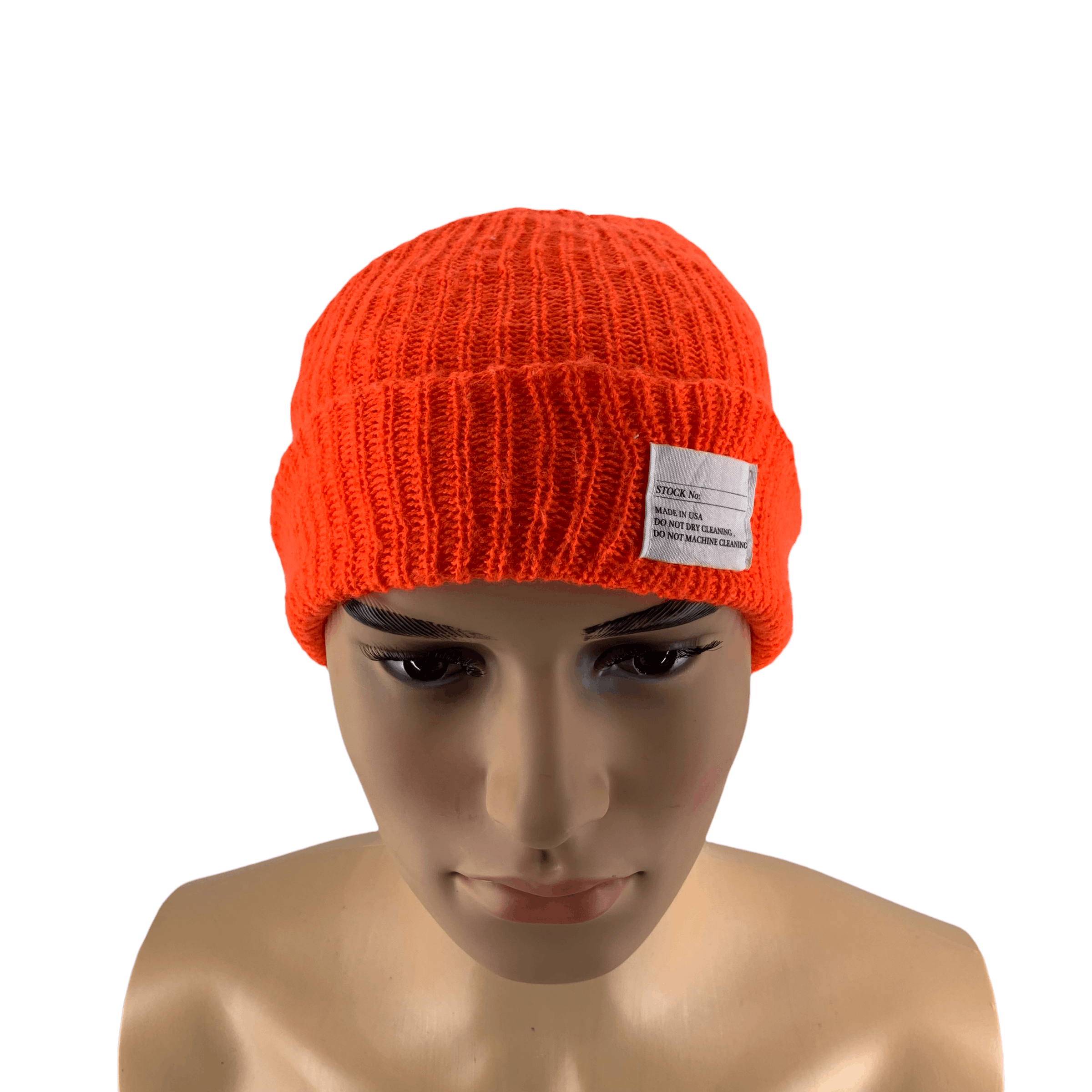 RAGEBLUE 6 Rageblue Patches Made in USA Orange Beanie #47-B Size ONE SIZE - 1 Thumbnail