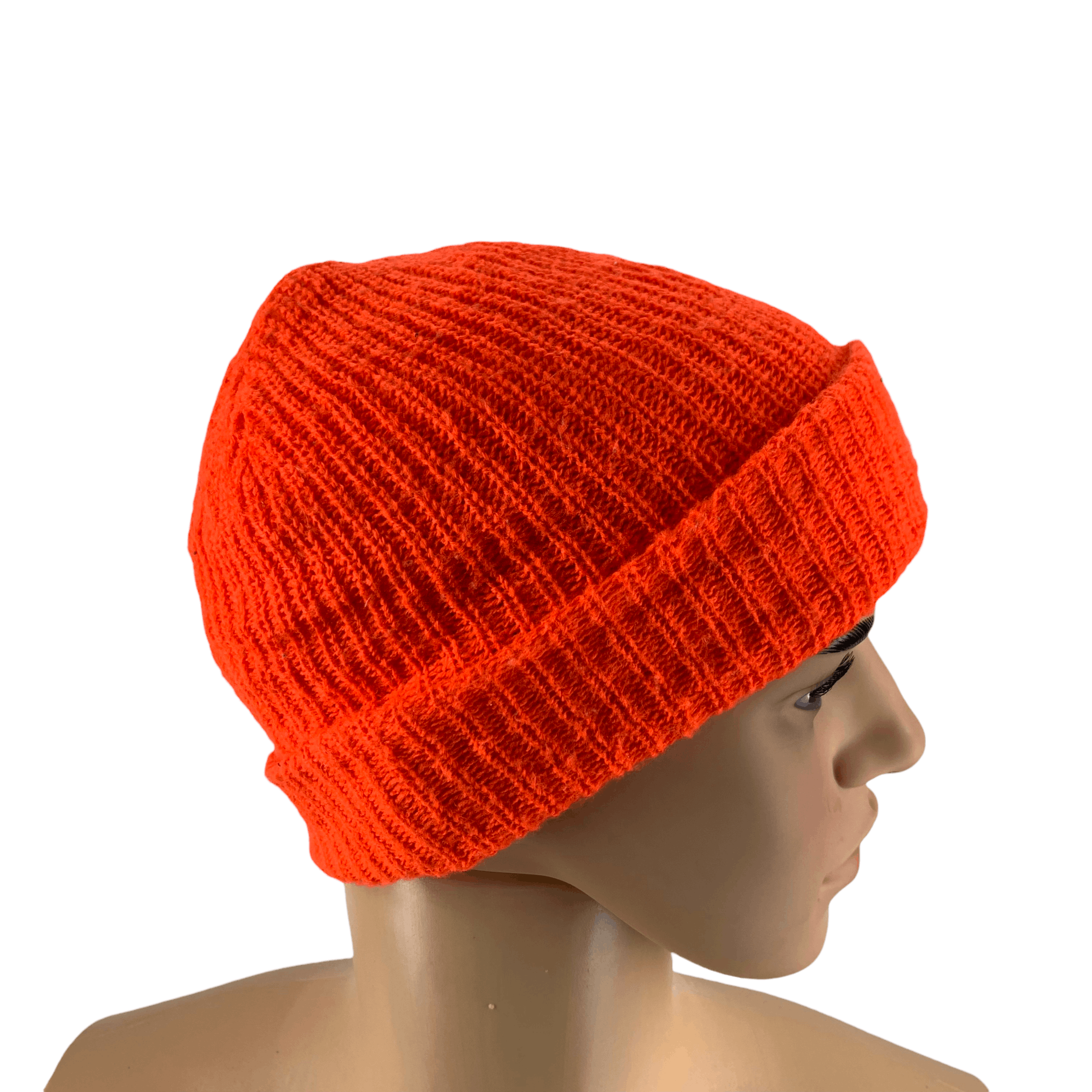 RAGEBLUE 6 Rageblue Patches Made in USA Orange Beanie #47-B Size ONE SIZE - 4 Thumbnail