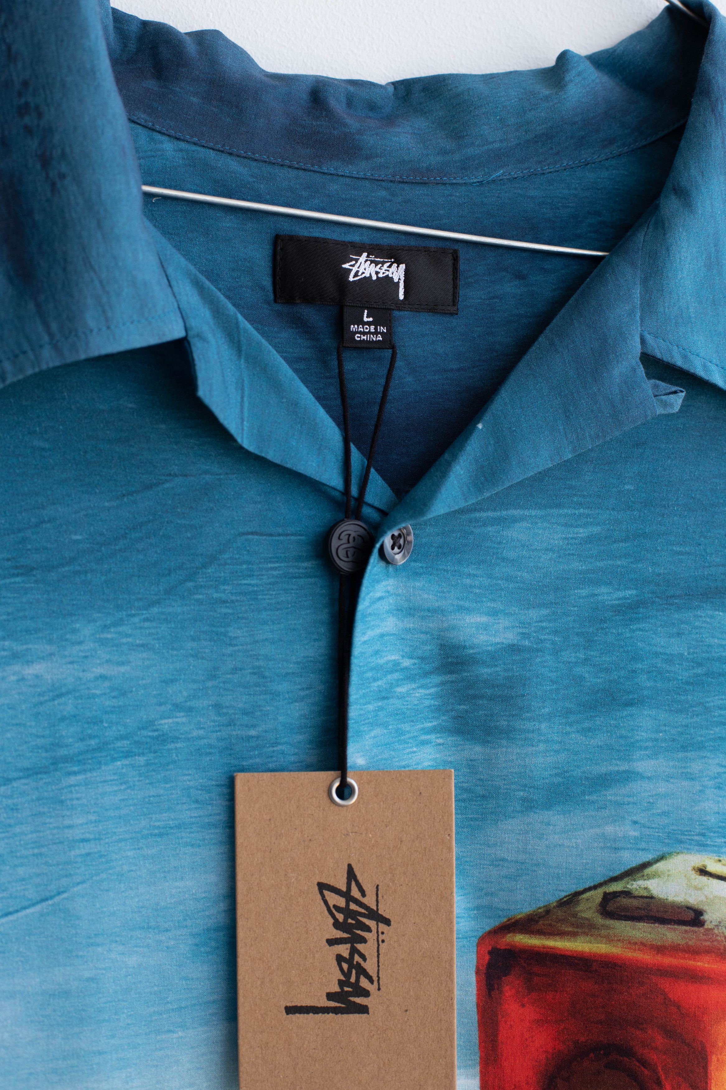 Stussy STUSSY DICE PAINTING SHIRT Size US L / EU 52-54 / 3 - 9 Thumbnail