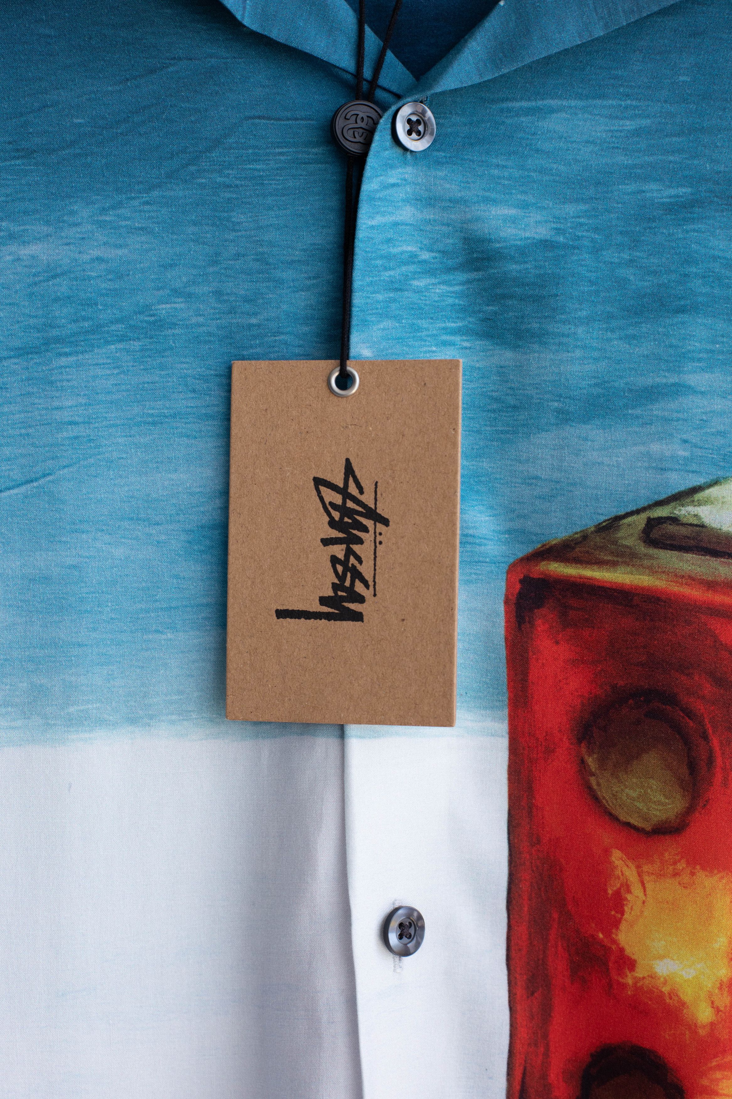Stussy STUSSY DICE PAINTING SHIRT Size US L / EU 52-54 / 3 - 6 Thumbnail