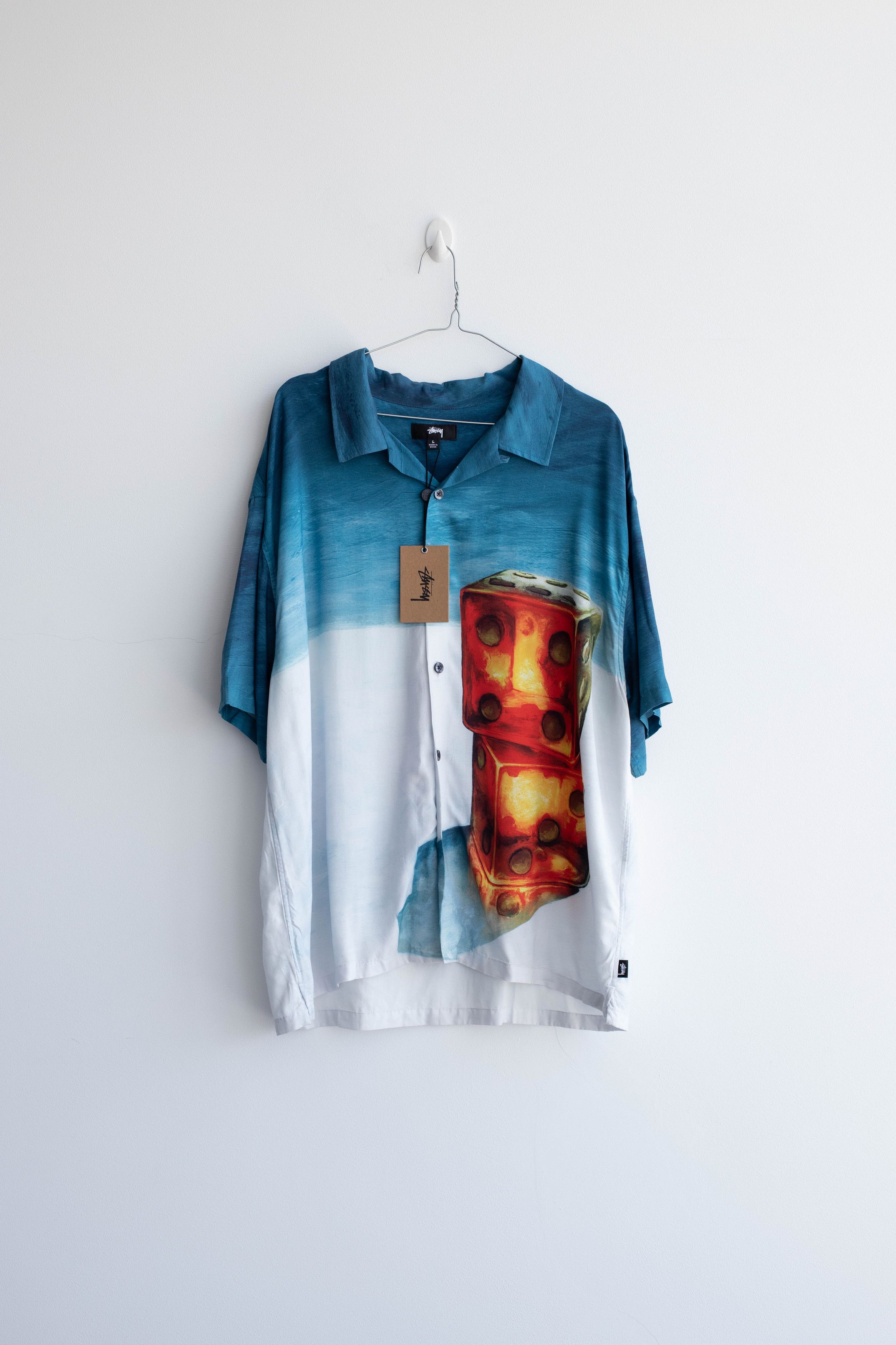 Stussy STUSSY DICE PAINTING SHIRT | Grailed