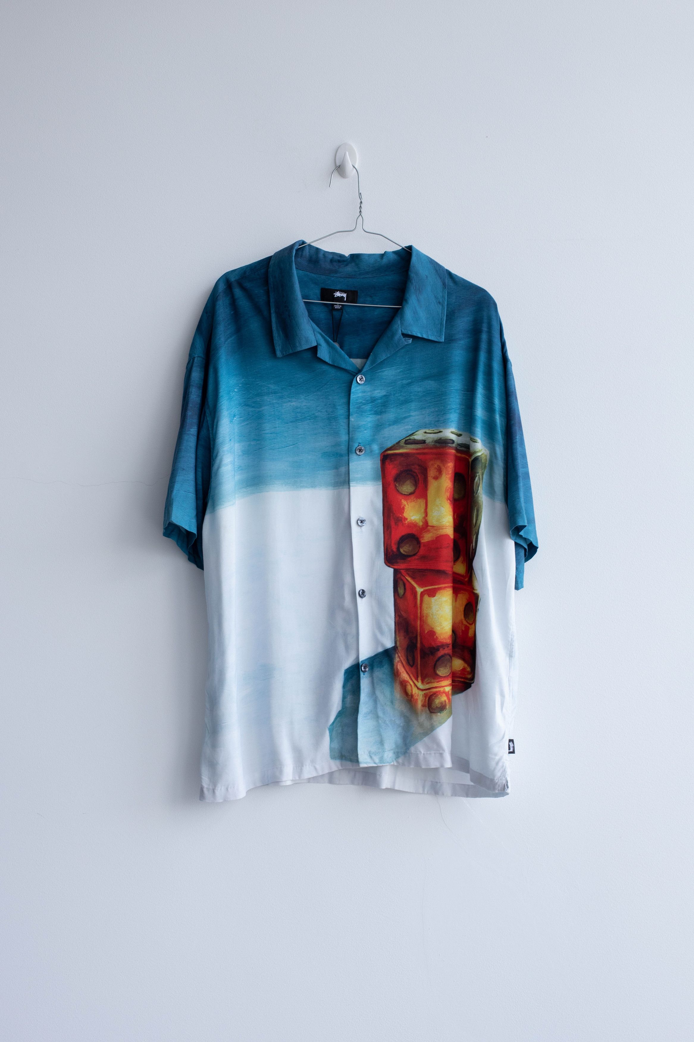 Stussy STUSSY DICE PAINTING SHIRT Size US L / EU 52-54 / 3 - 3 Thumbnail
