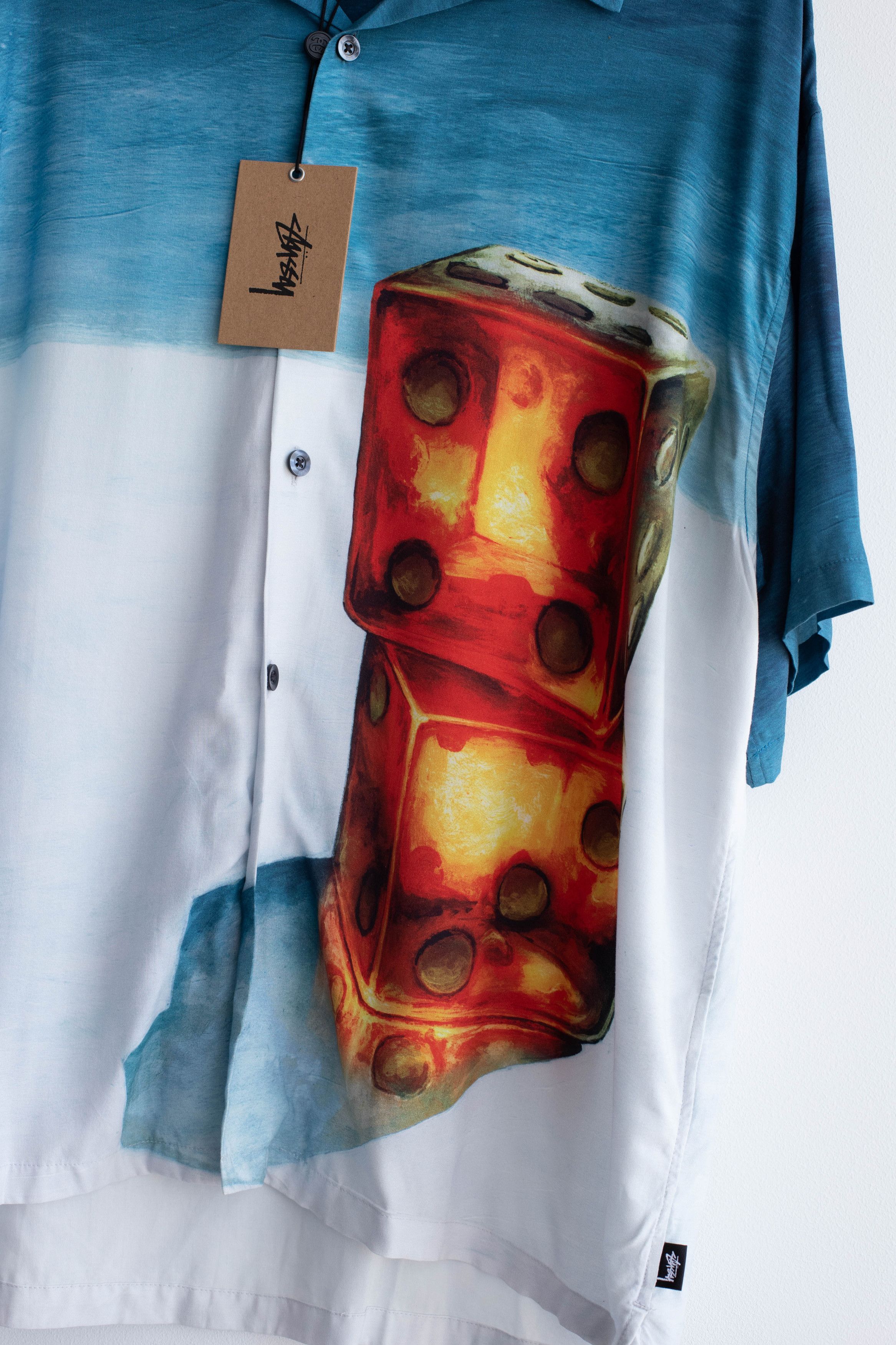 Stussy STUSSY DICE PAINTING SHIRT Size US L / EU 52-54 / 3 - 1 Thumbnail