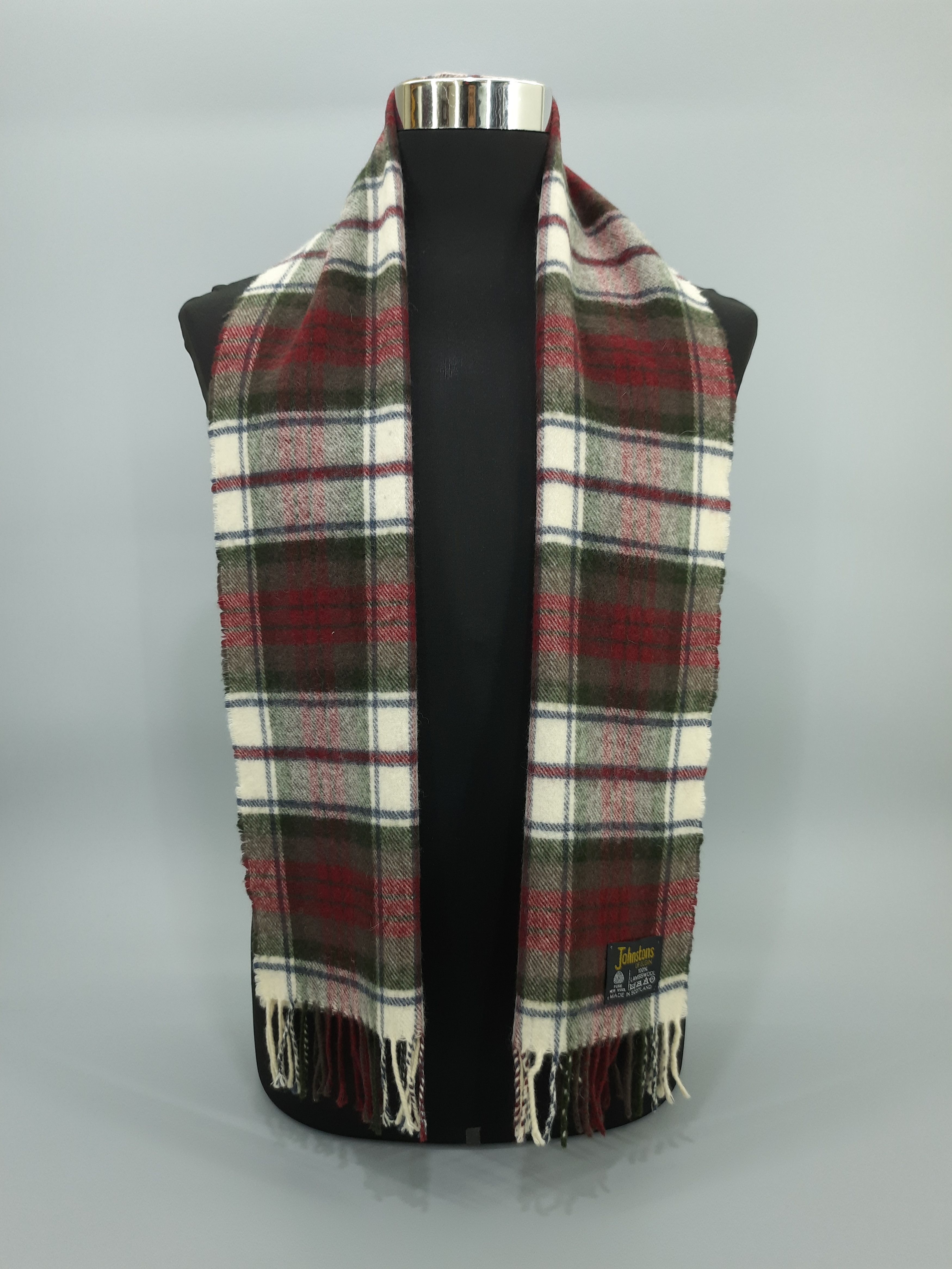 Johnstons Of Elgin Wool Scarf / Muffler / Neckwear - MFB78