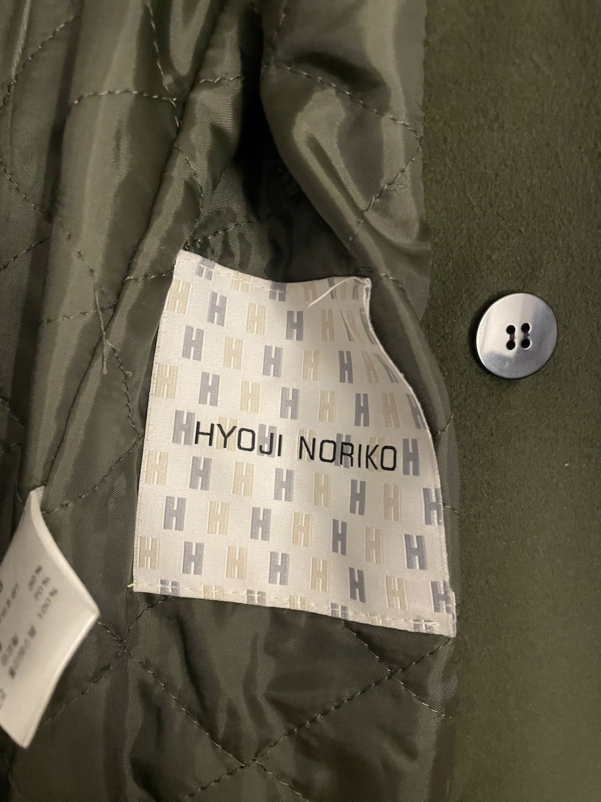 Japanese Brand Hyoji Noriko Long Wool Coat Size US S / EU 44-46 / 1 - 3 Thumbnail