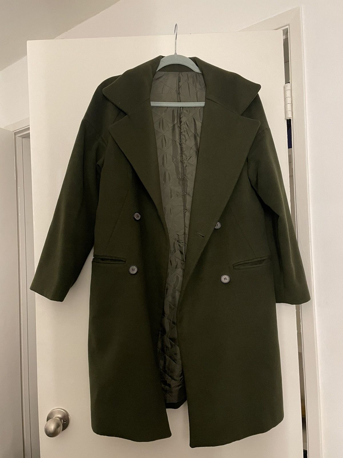 Japanese Brand Hyoji Noriko Long Wool Coat Size US S / EU 44-46 / 1 - 2 Thumbnail