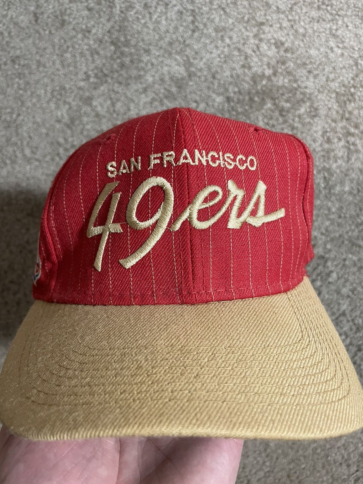 Vintage Vintage San Fran 49ers Script Sports Specialties hat