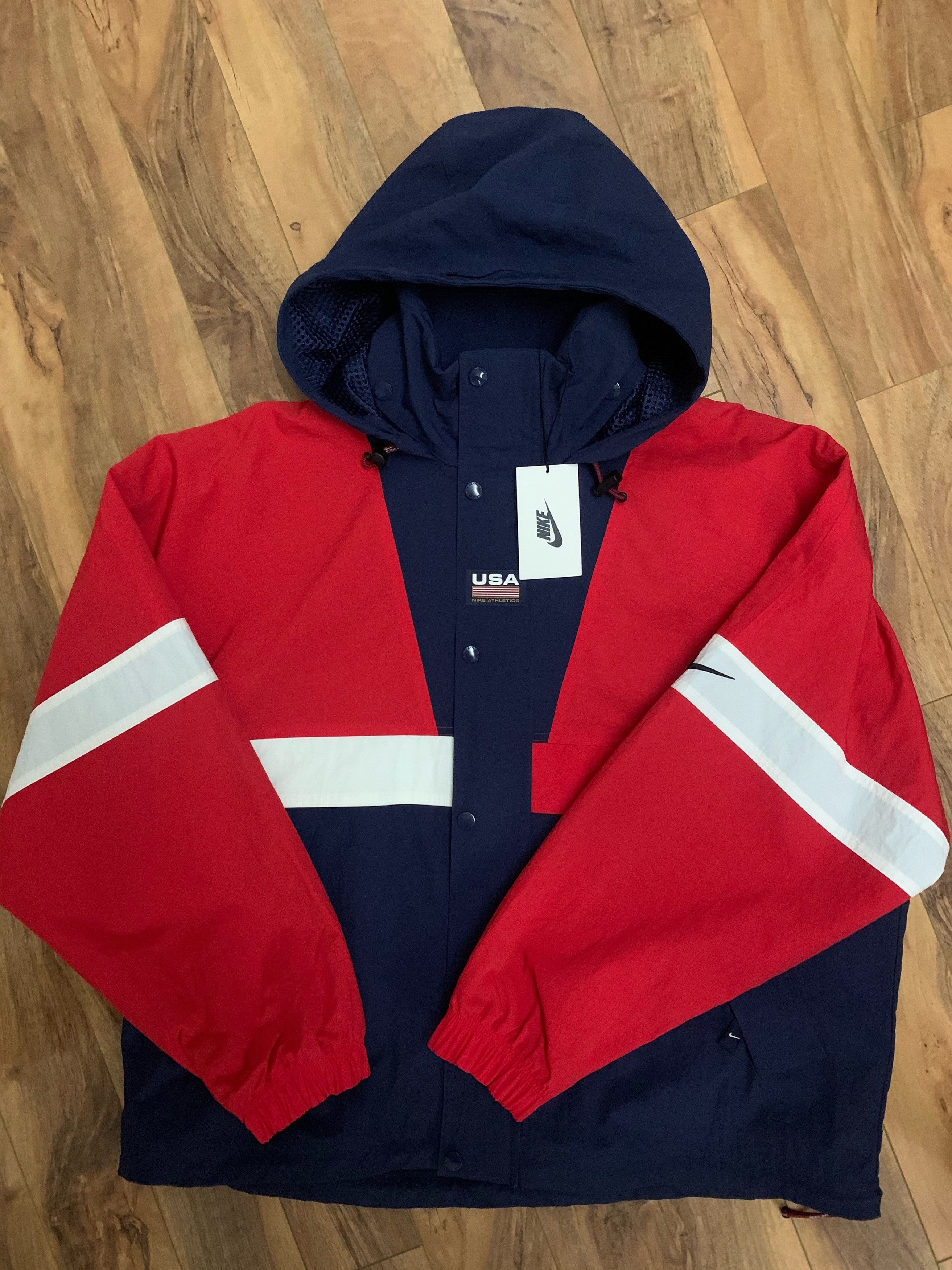 Nikelab Big Swoosh Jacket Nike Lab Heritage Jacket White Black BIG 