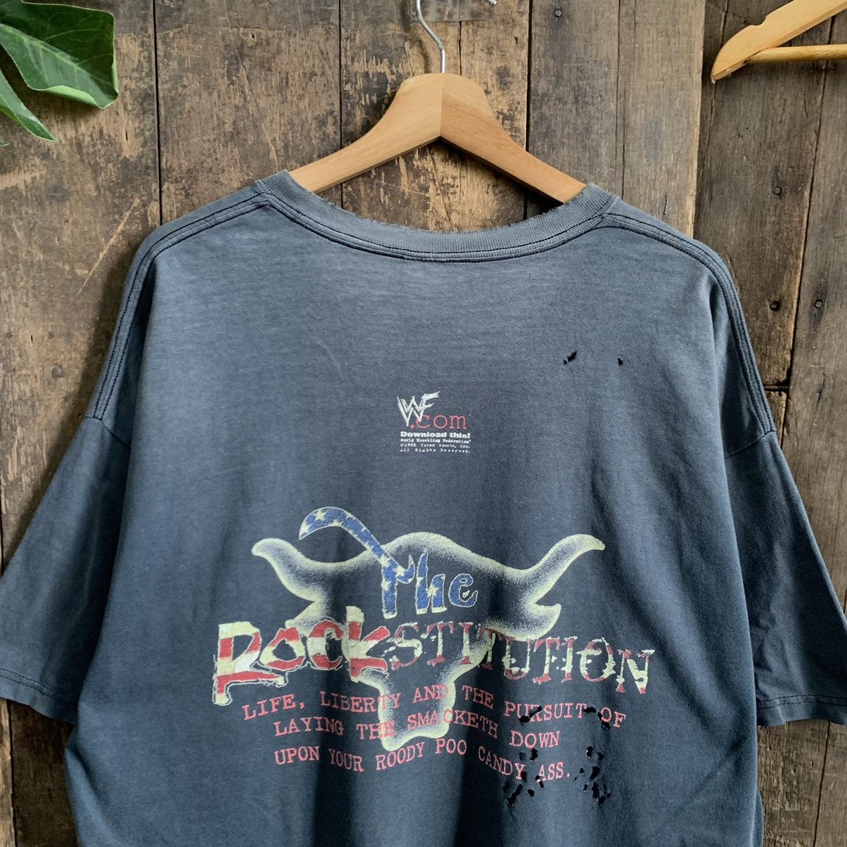 Vintage Distressed The Rock Nation Tshirt