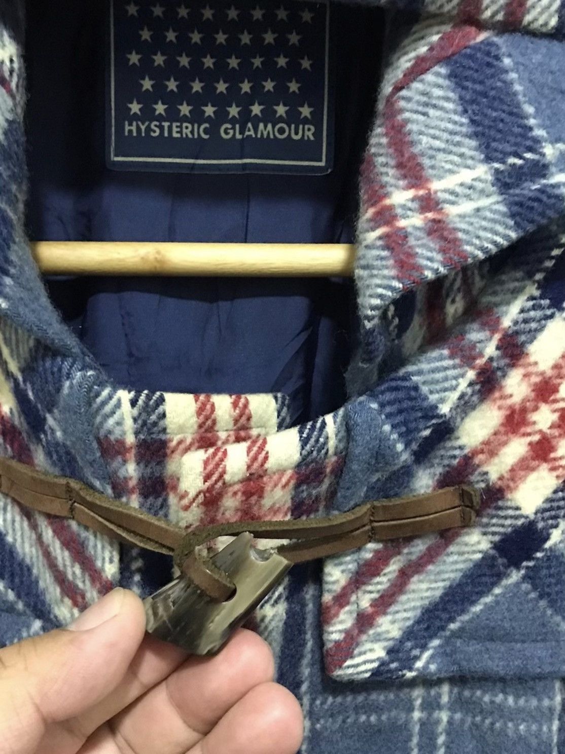 Hysteric Glamour Rare‼️Histeric Glamour Duffle Wool Coat Made In Japan Size US S / EU 44-46 / 1 - 9 Thumbnail