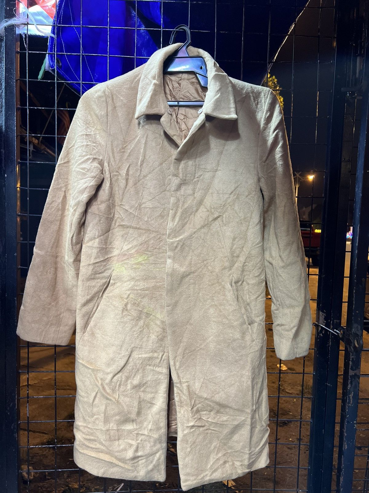 Yohji Yamamoto STEALS 🔥 Ined Yohji Yamamoto Button Up Long Wool Coat Size XS / US 0-2 / IT 36-38 - 1 Thumbnail
