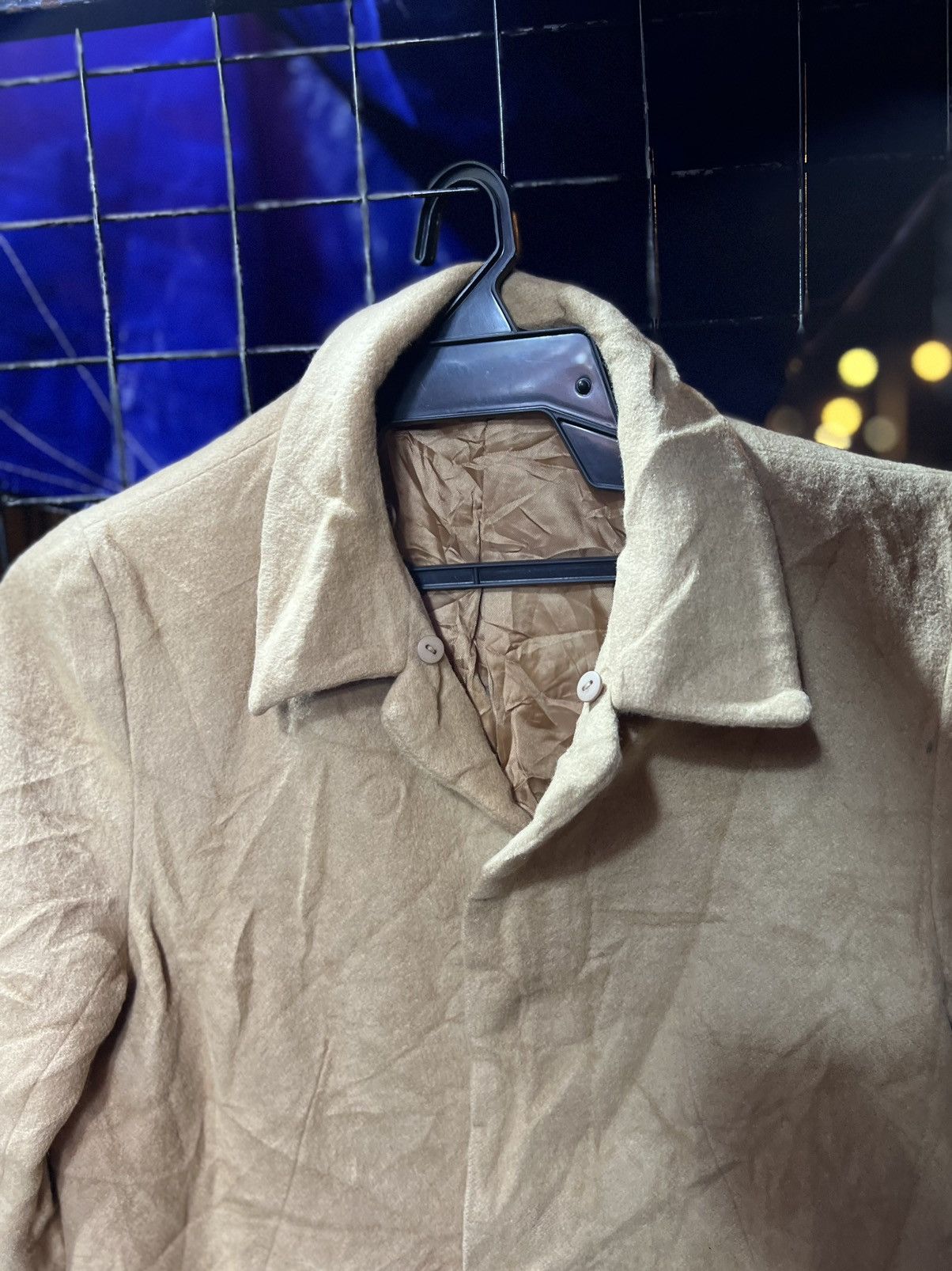 Yohji Yamamoto STEALS 🔥 Ined Yohji Yamamoto Button Up Long Wool Coat Size XS / US 0-2 / IT 36-38 - 2 Thumbnail