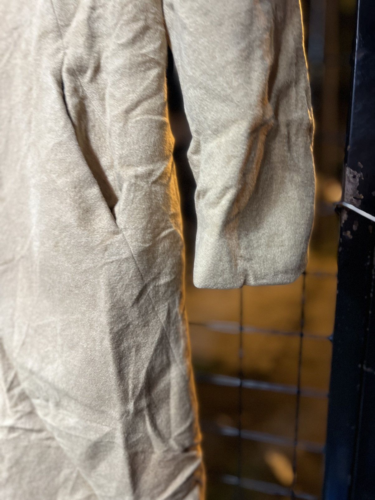 Yohji Yamamoto STEALS 🔥 Ined Yohji Yamamoto Button Up Long Wool Coat Size XS / US 0-2 / IT 36-38 - 7 Thumbnail