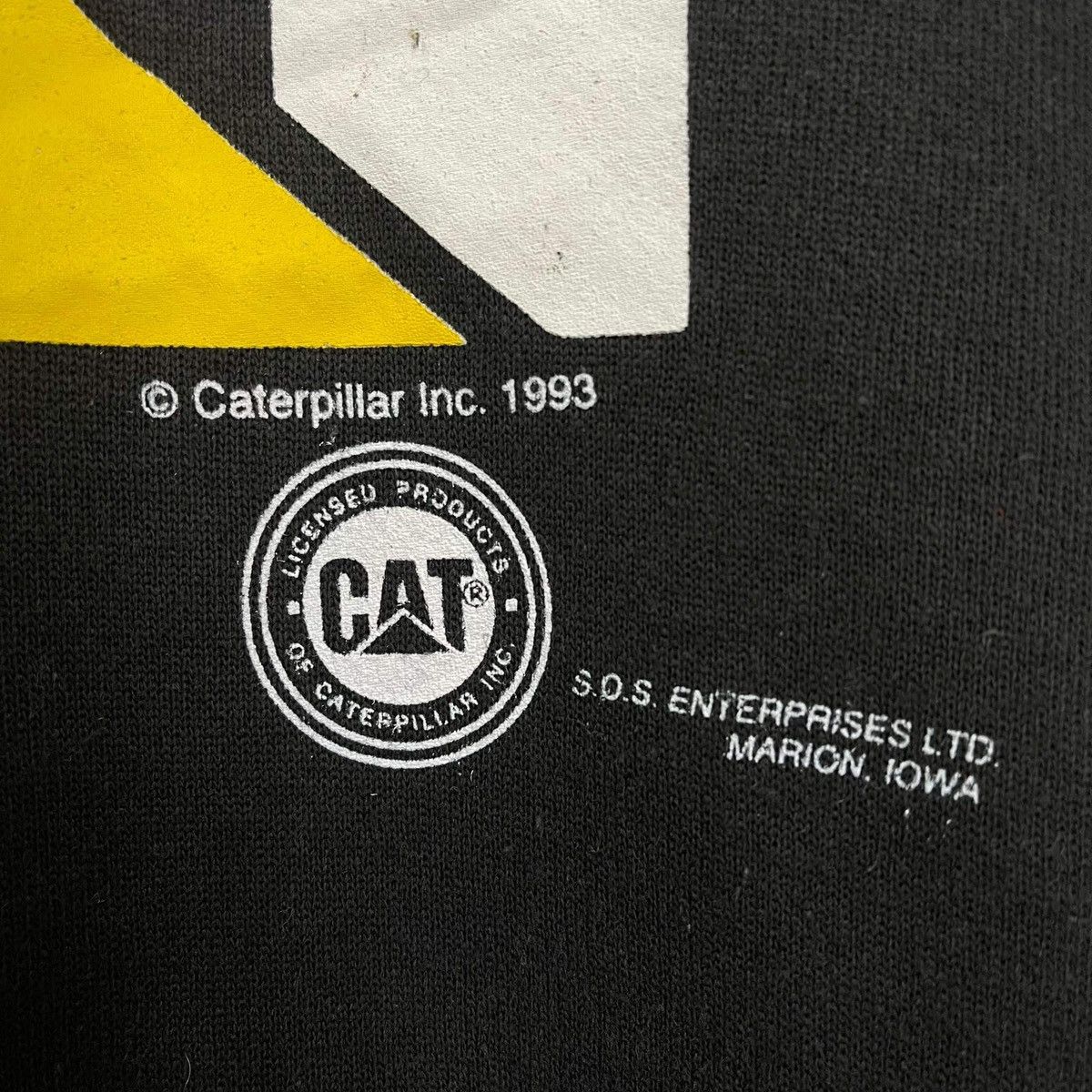 Caterpillar Vintage 90s Caterpillar Big Logo Crewneck Sweatshirt Size L Size US L / EU 52-54 / 3 - 5 Thumbnail