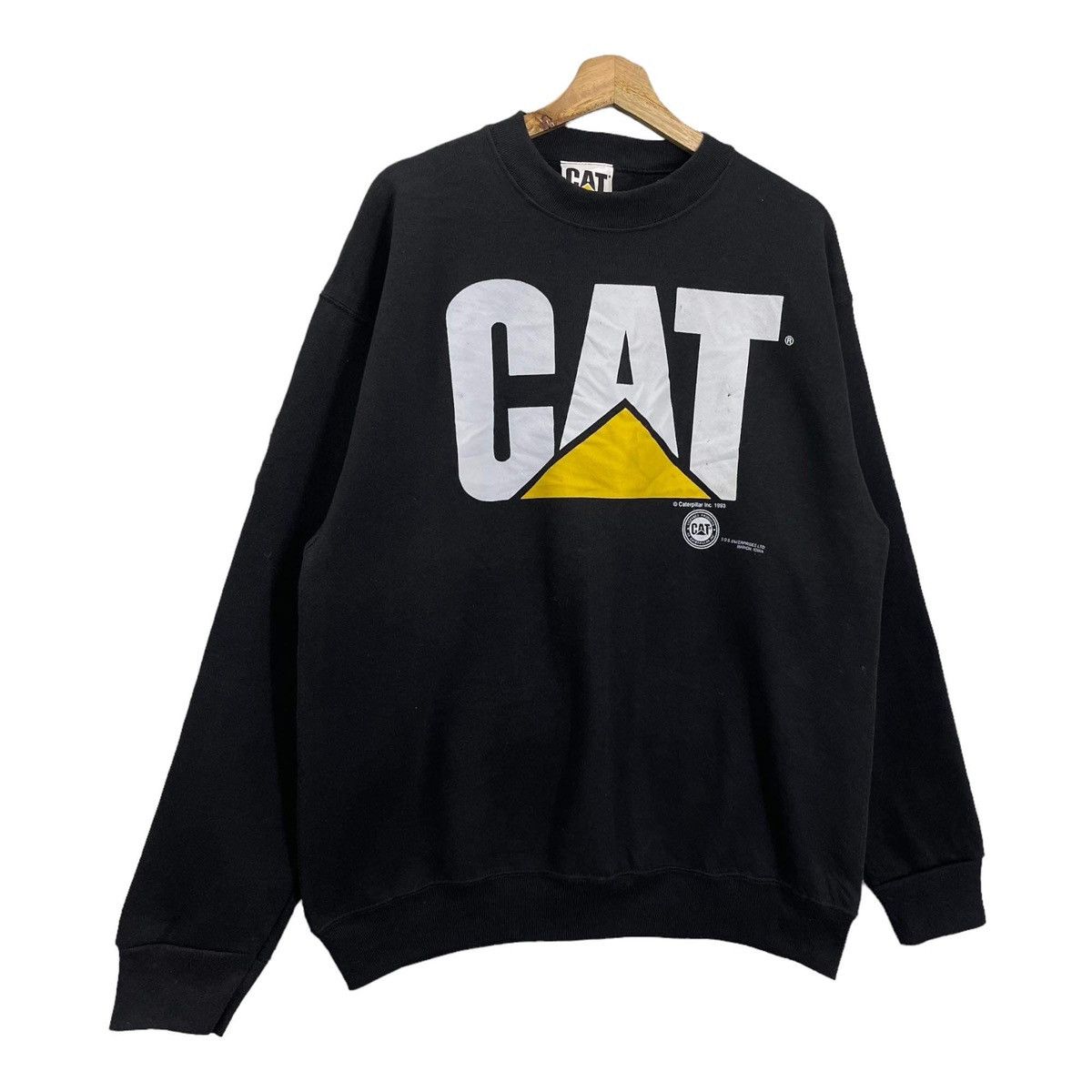 Caterpillar Vintage 90s Caterpillar Big Logo Crewneck Sweatshirt Size L Size US L / EU 52-54 / 3 - 2 Thumbnail