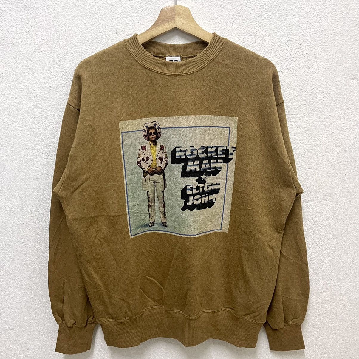 VINTAGE ELTON JOHN SOLO SINGER SWEATSHIRT