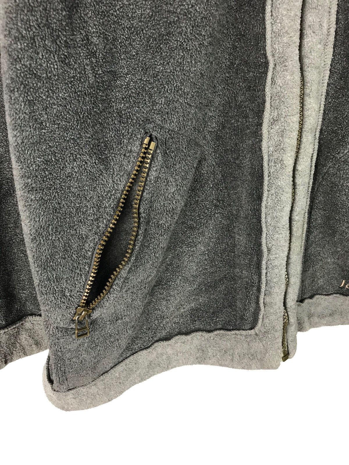 Japanese Brand JEAN JAURES ARGYLE HERRINGBONE KNIT HOODIE Size US L / EU 52-54 / 3 - 16 Thumbnail