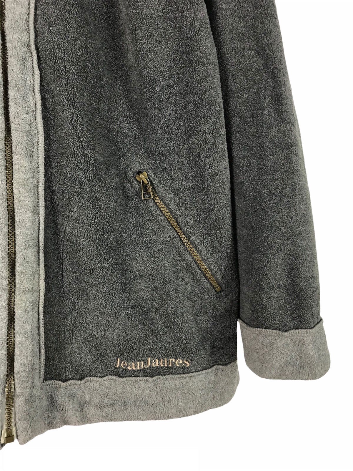 Japanese Brand JEAN JAURES ARGYLE HERRINGBONE KNIT HOODIE Size US L / EU 52-54 / 3 - 4 Thumbnail