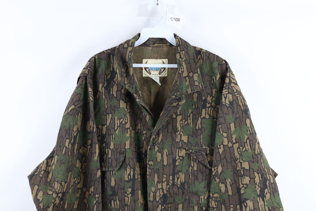 Vintage Vintage Regular Trebark Camouflage Hunting Coveralls Suit | Grailed