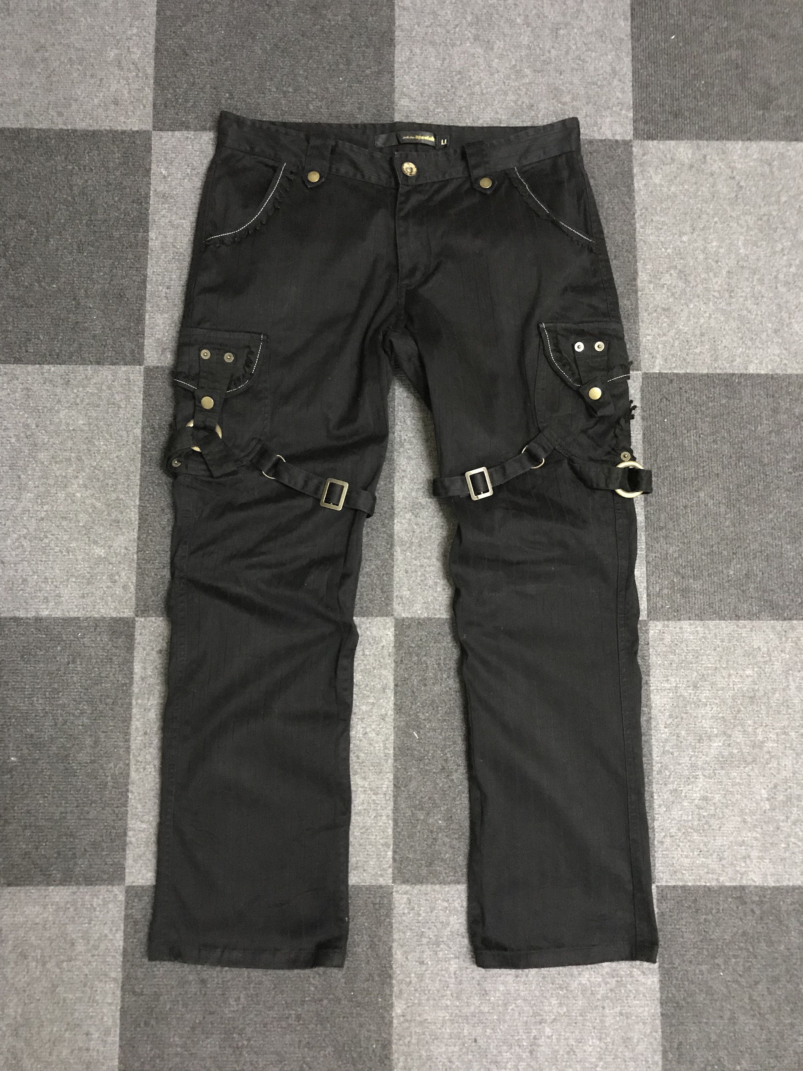 パンツ semantic design 00s bondage cargo pants semantic design 00s bondage cargo pants