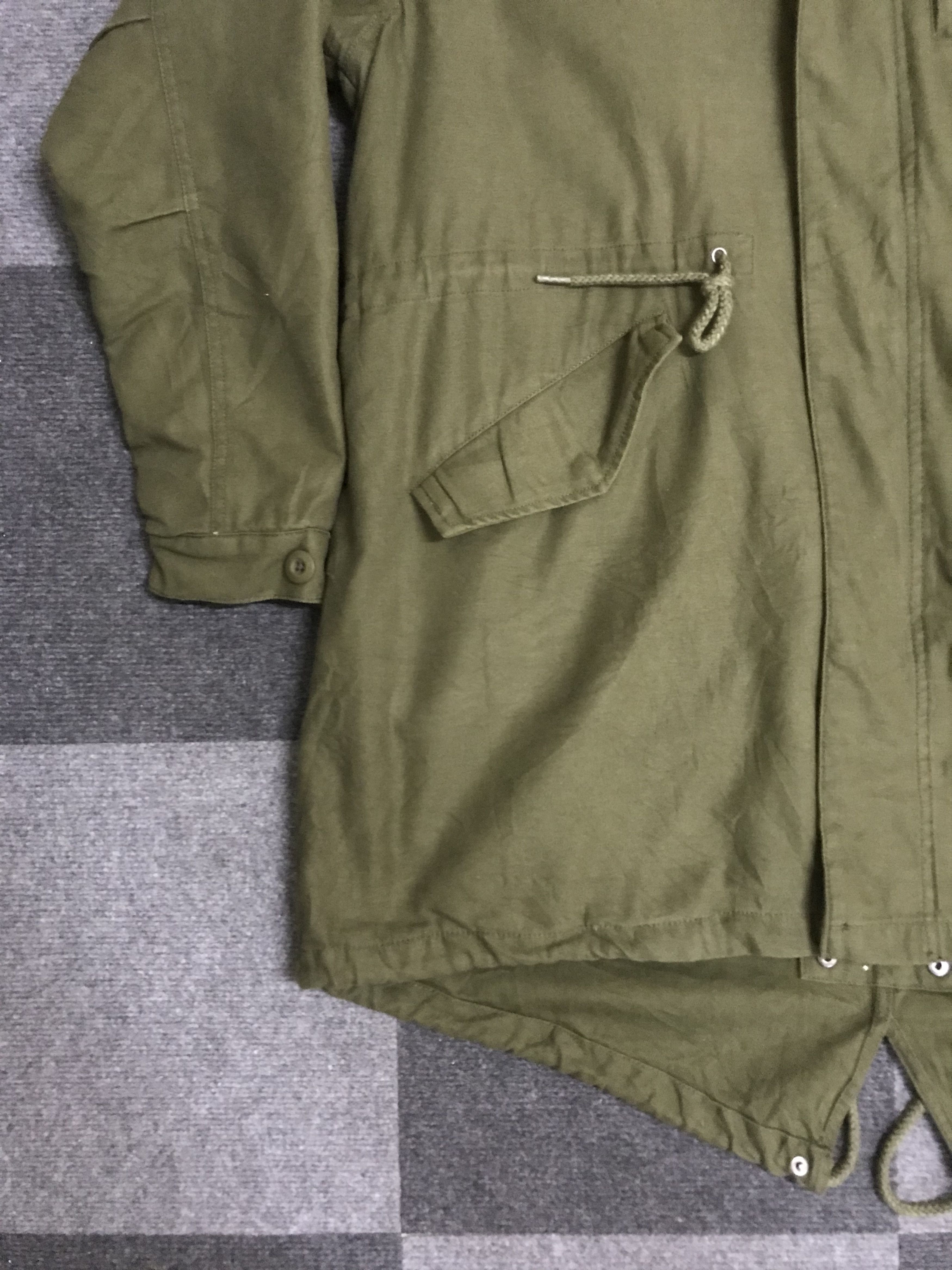 Japanese Brand PAR5 La Beno Military Fish Tail Sherpa Parka Size US L / EU 52-54 / 3 - 7 Thumbnail