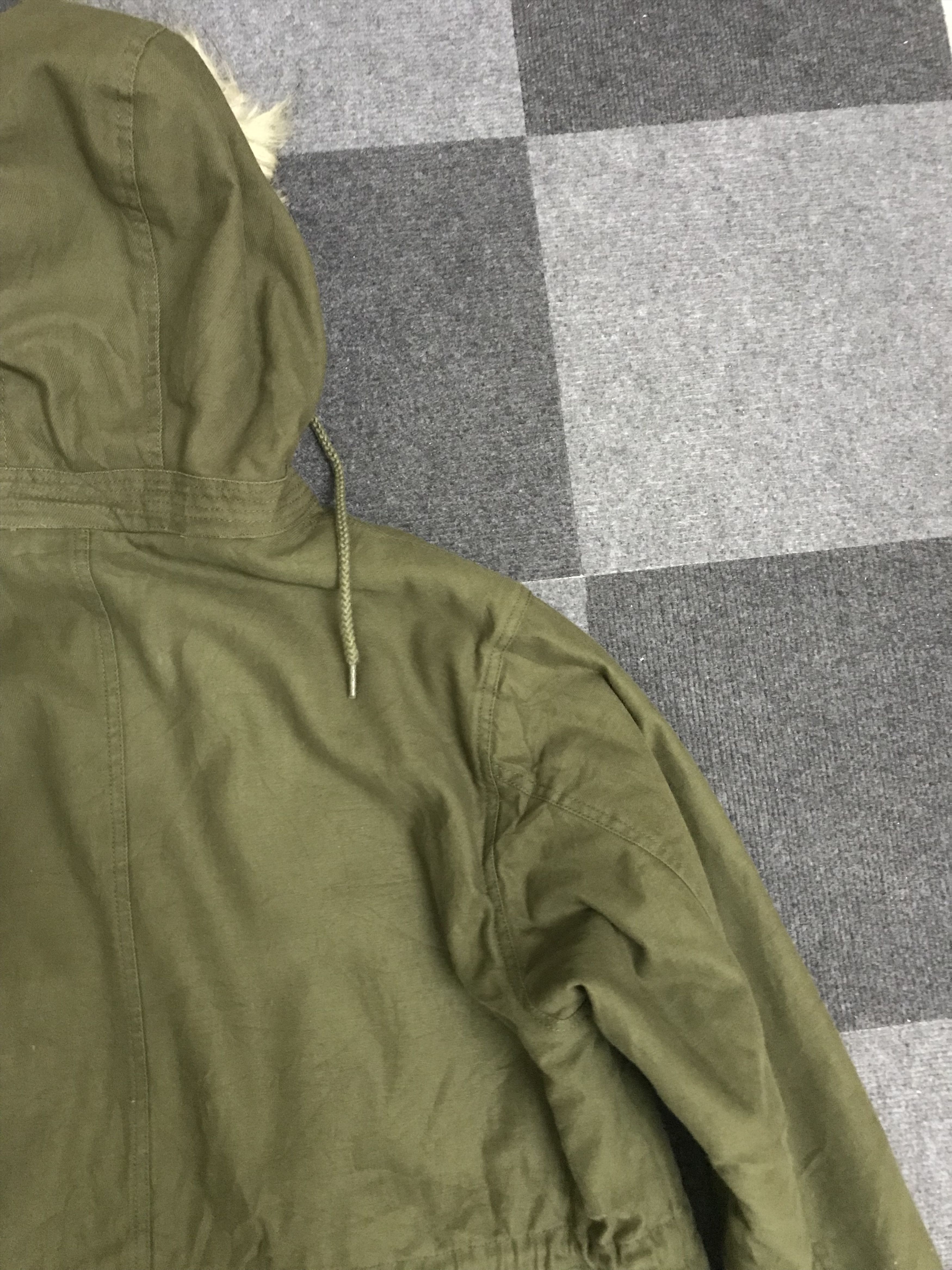 Japanese Brand PAR5 La Beno Military Fish Tail Sherpa Parka Size US L / EU 52-54 / 3 - 11 Thumbnail