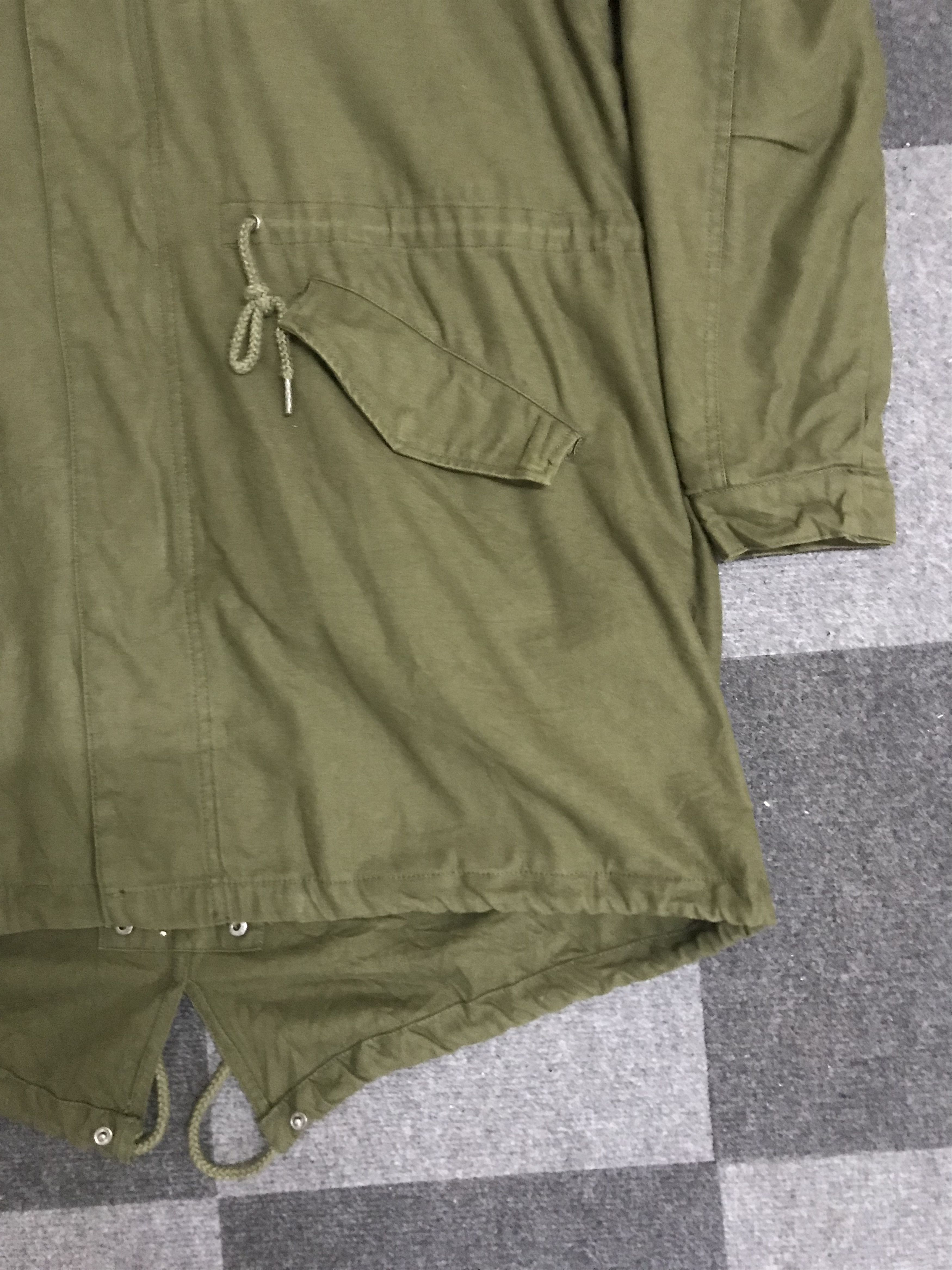 Japanese Brand PAR5 La Beno Military Fish Tail Sherpa Parka Size US L / EU 52-54 / 3 - 6 Thumbnail