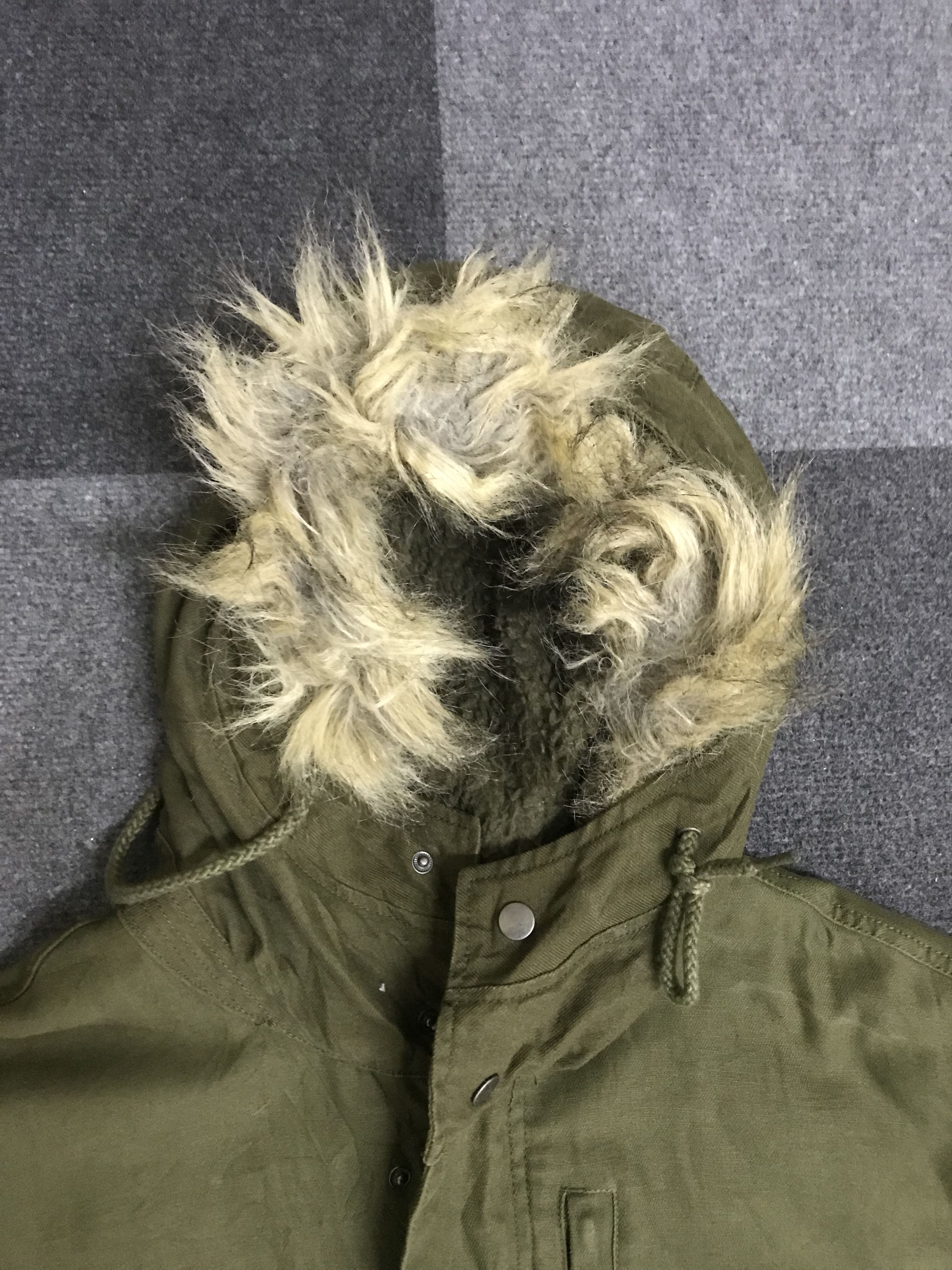 Japanese Brand PAR5 La Beno Military Fish Tail Sherpa Parka Size US L / EU 52-54 / 3 - 3 Thumbnail