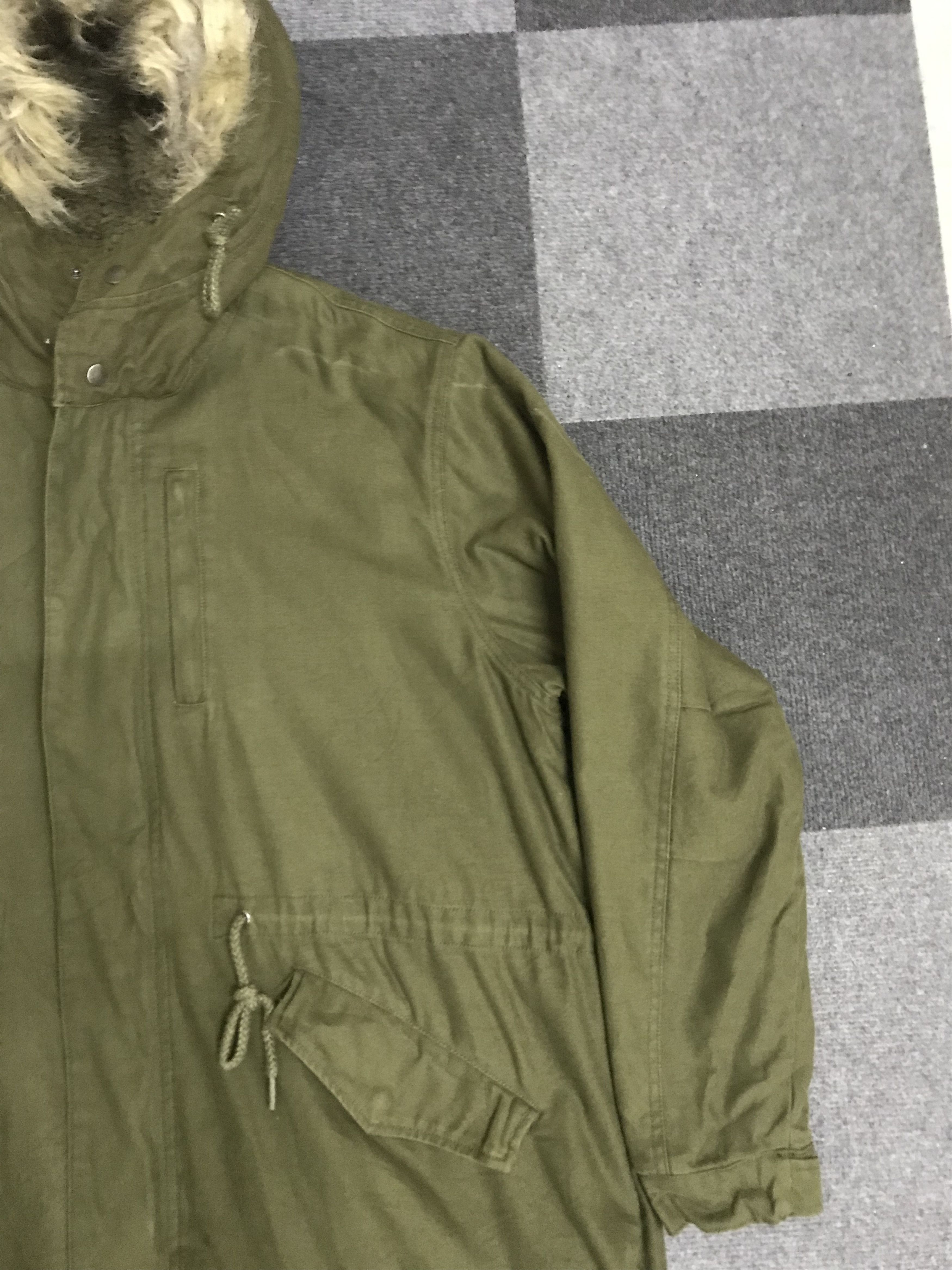 Japanese Brand PAR5 La Beno Military Fish Tail Sherpa Parka Size US L / EU 52-54 / 3 - 4 Thumbnail