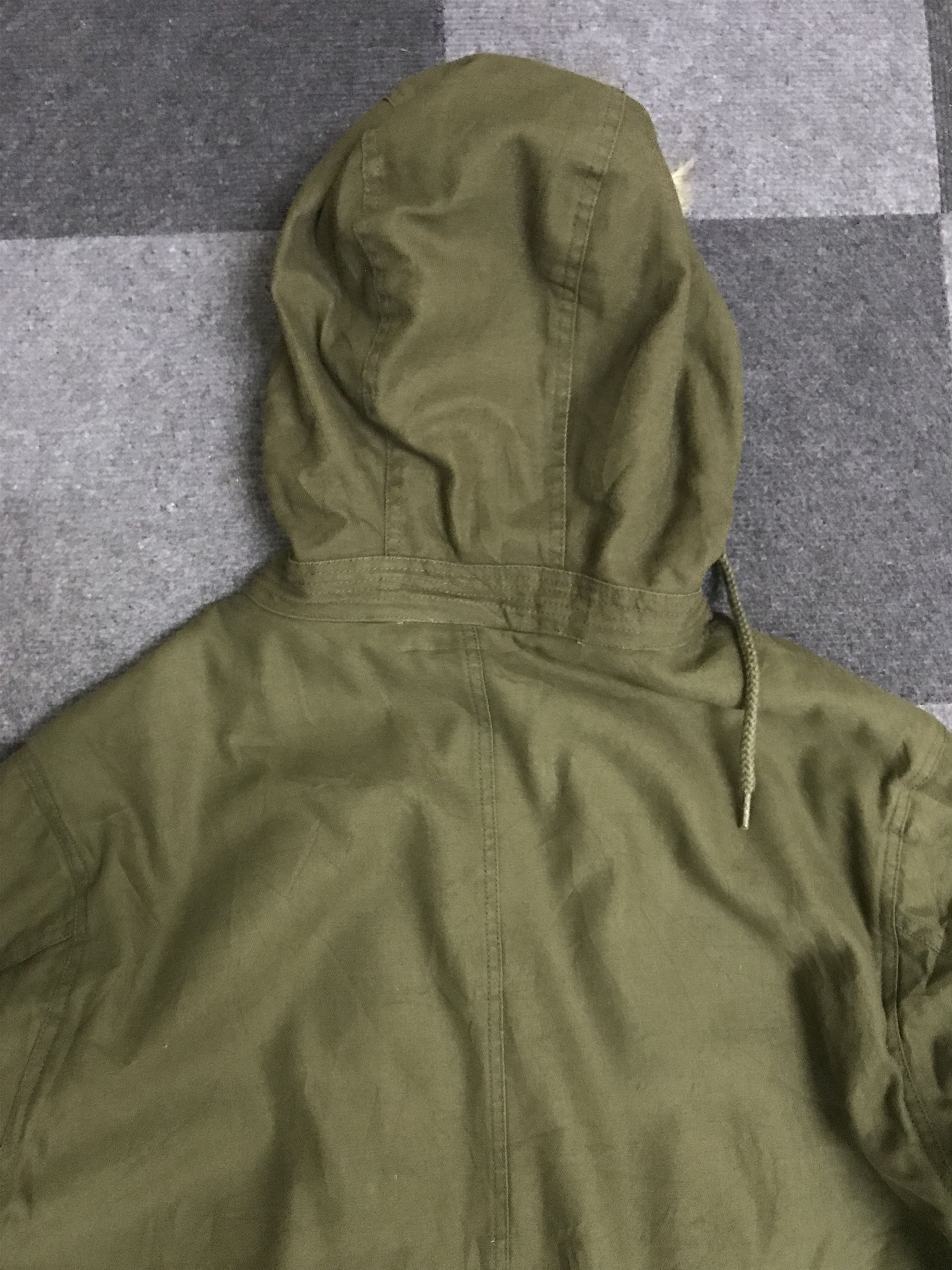 Japanese Brand PAR5 La Beno Military Fish Tail Sherpa Parka Size US L / EU 52-54 / 3 - 10 Thumbnail