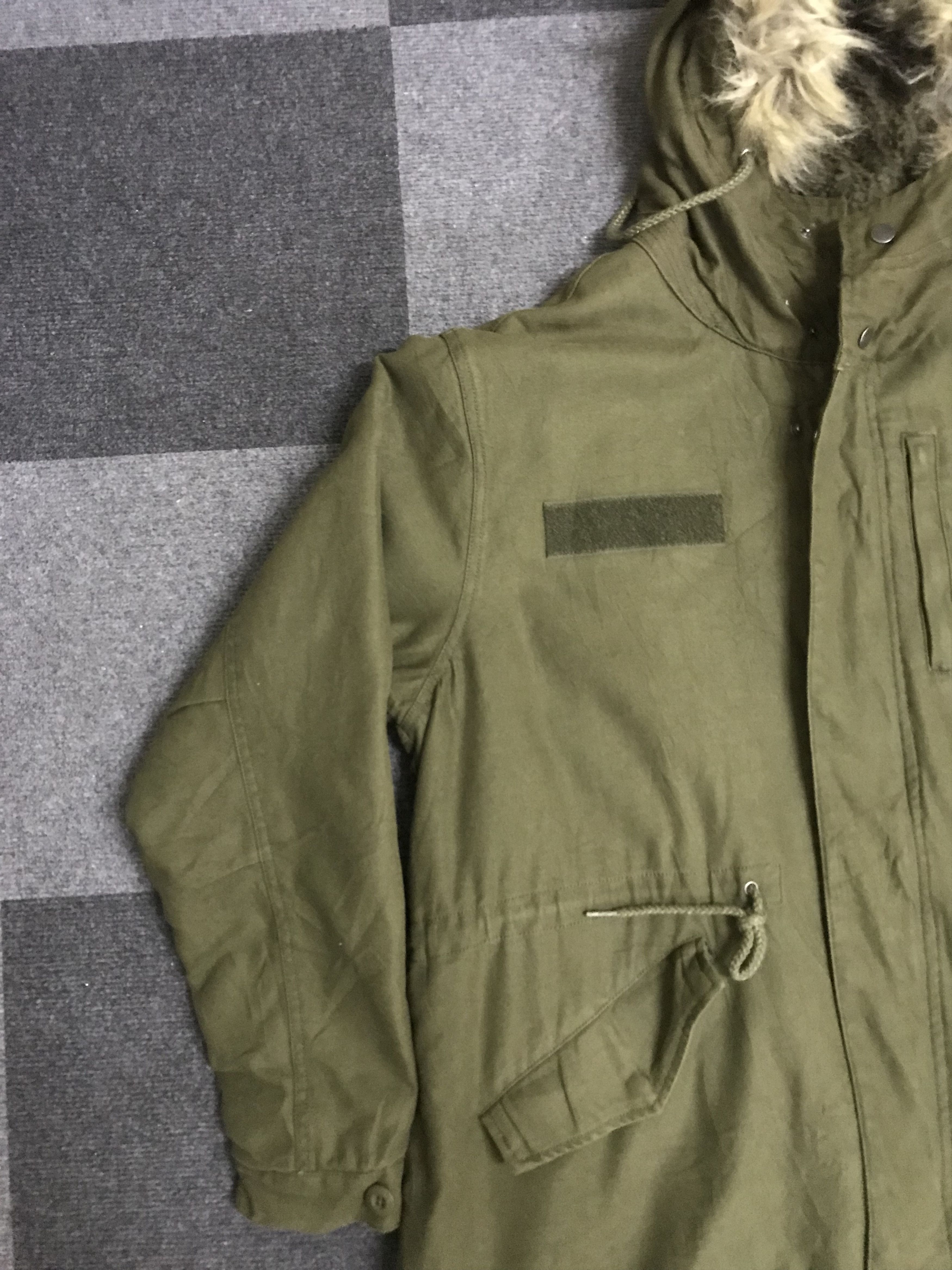 Japanese Brand PAR5 La Beno Military Fish Tail Sherpa Parka Size US L / EU 52-54 / 3 - 5 Thumbnail