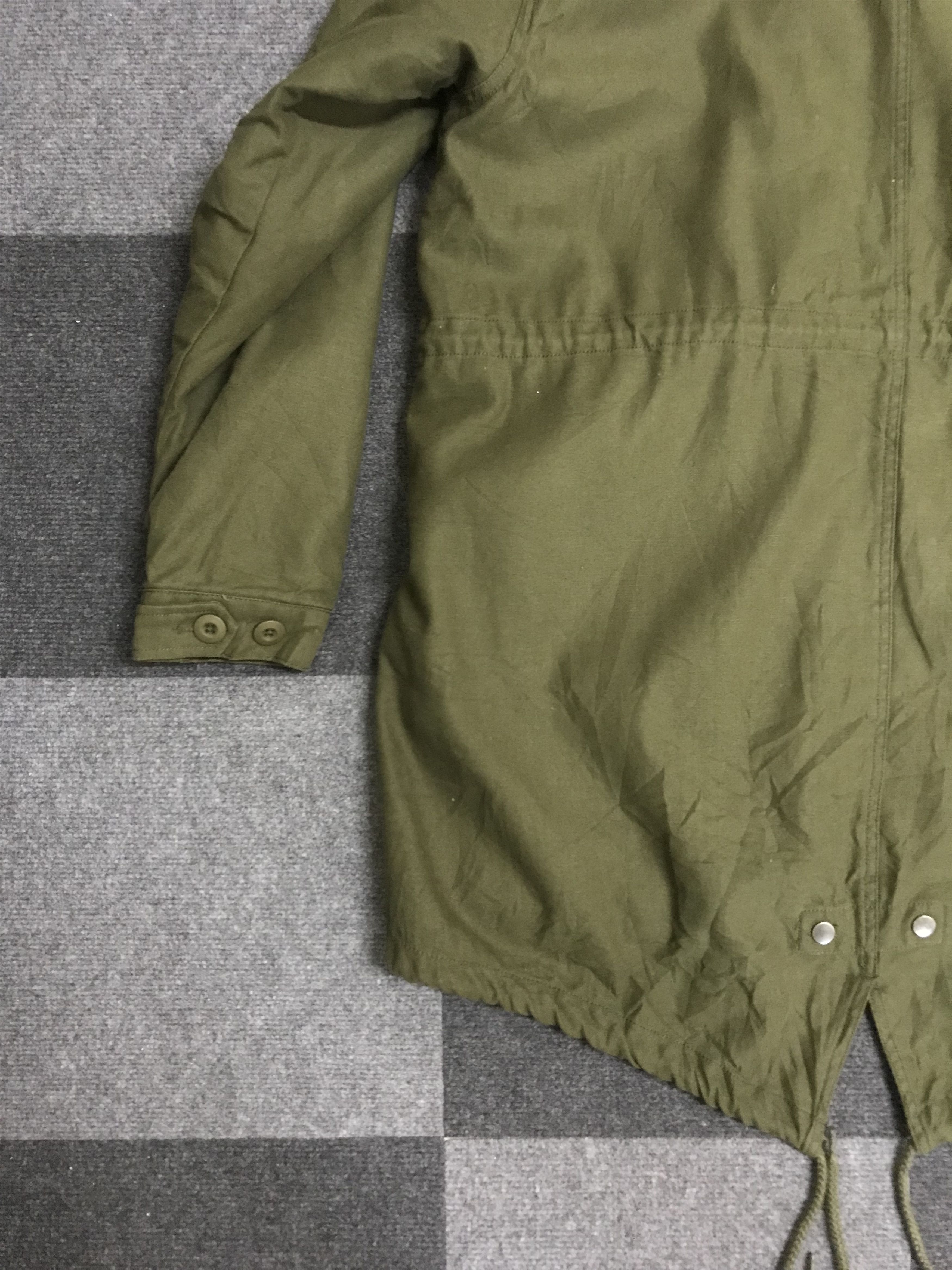Japanese Brand PAR5 La Beno Military Fish Tail Sherpa Parka Size US L / EU 52-54 / 3 - 14 Thumbnail