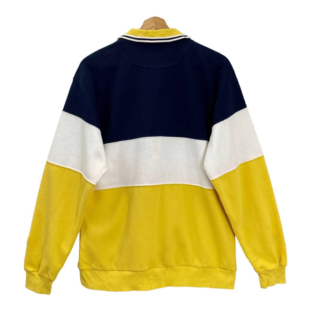 Vintage Vintage 90s Wilson Collar Sweatshirt Size M Size US M / EU 48-50 / 2 - 9 Thumbnail