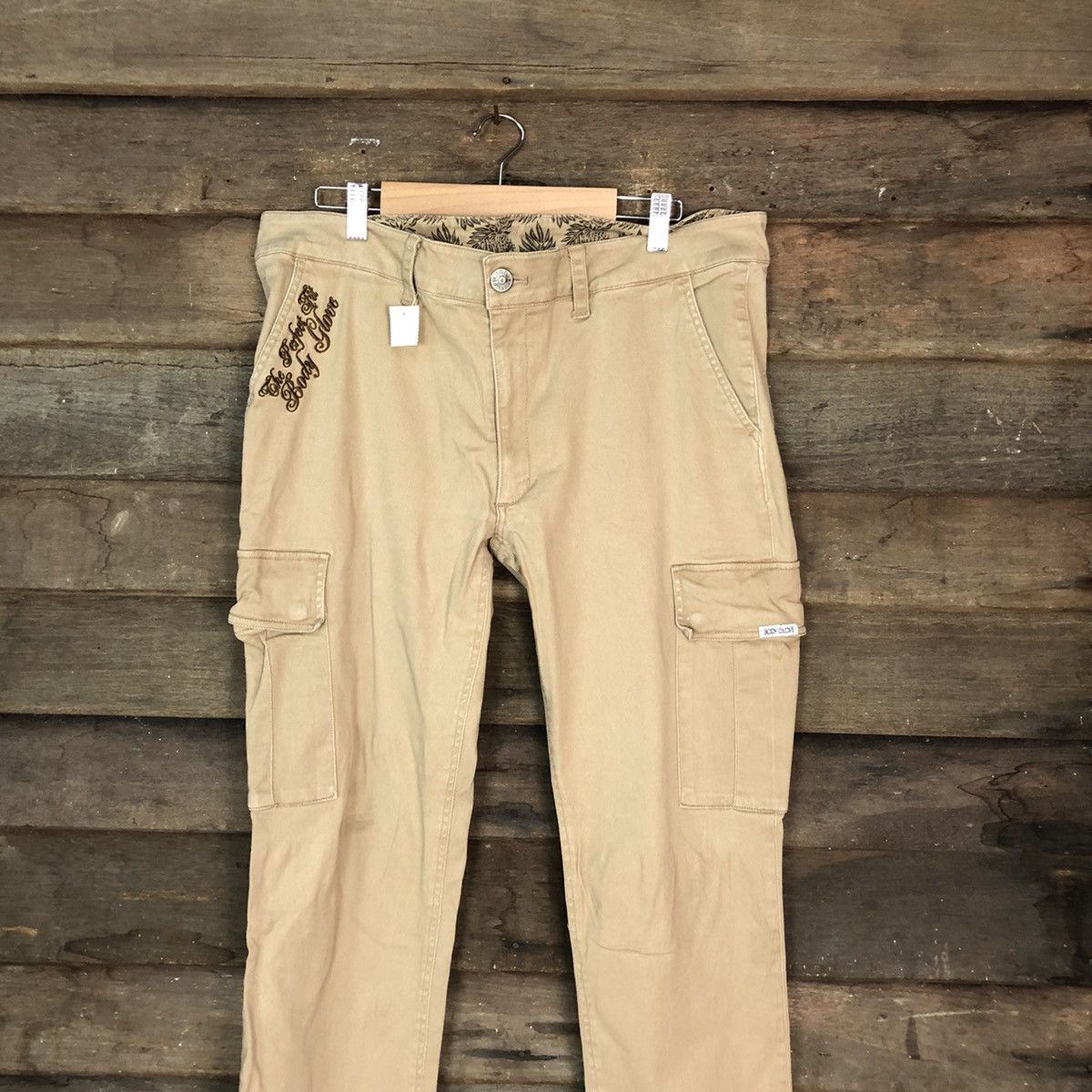 Body Glove DL Body Glove Brown Cargo Multipocket Pants #1941 Size US 36 / EU 52 - 2 Thumbnail