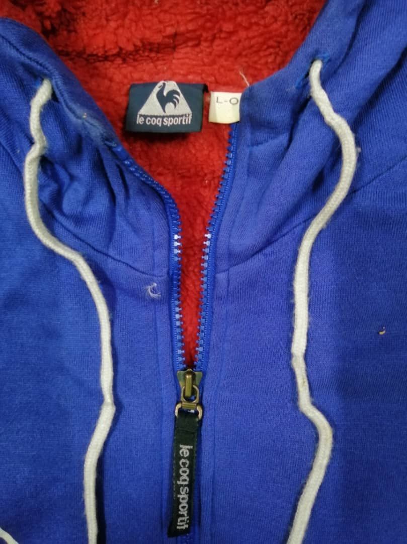 Le Coq Sportif × Vintage Le Coq Sportif Hoodie Sweater Oversized Size US XL / EU 56 / 4 - 8 Thumbnail