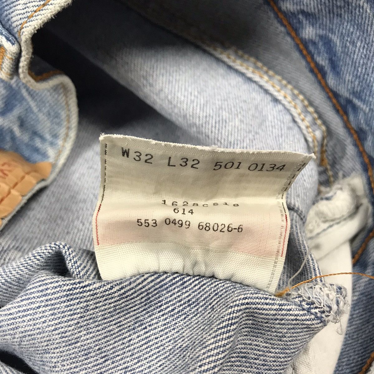 Levi's Vintage 90’s Levis 501 Made in USA Denim Jeans Size US 32 / EU 48 - 15 Thumbnail