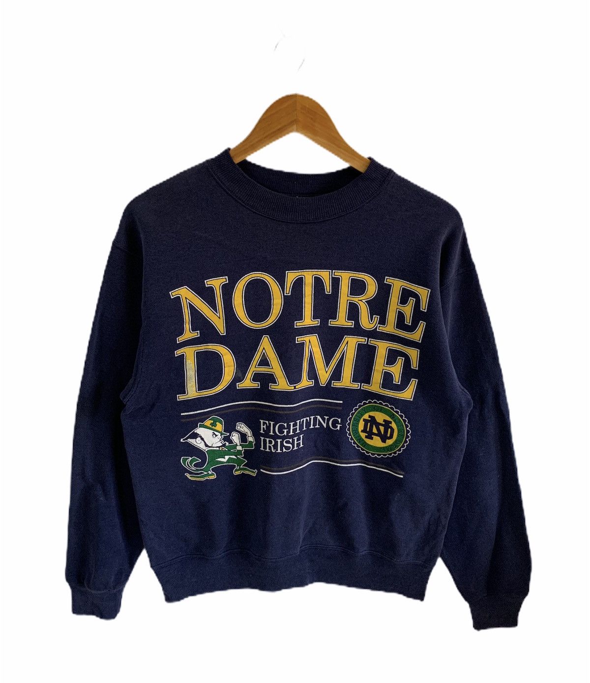Vintage vintage university of notre dame big logo Size US M / EU 48-50 / 2 - 1 Thumbnail
