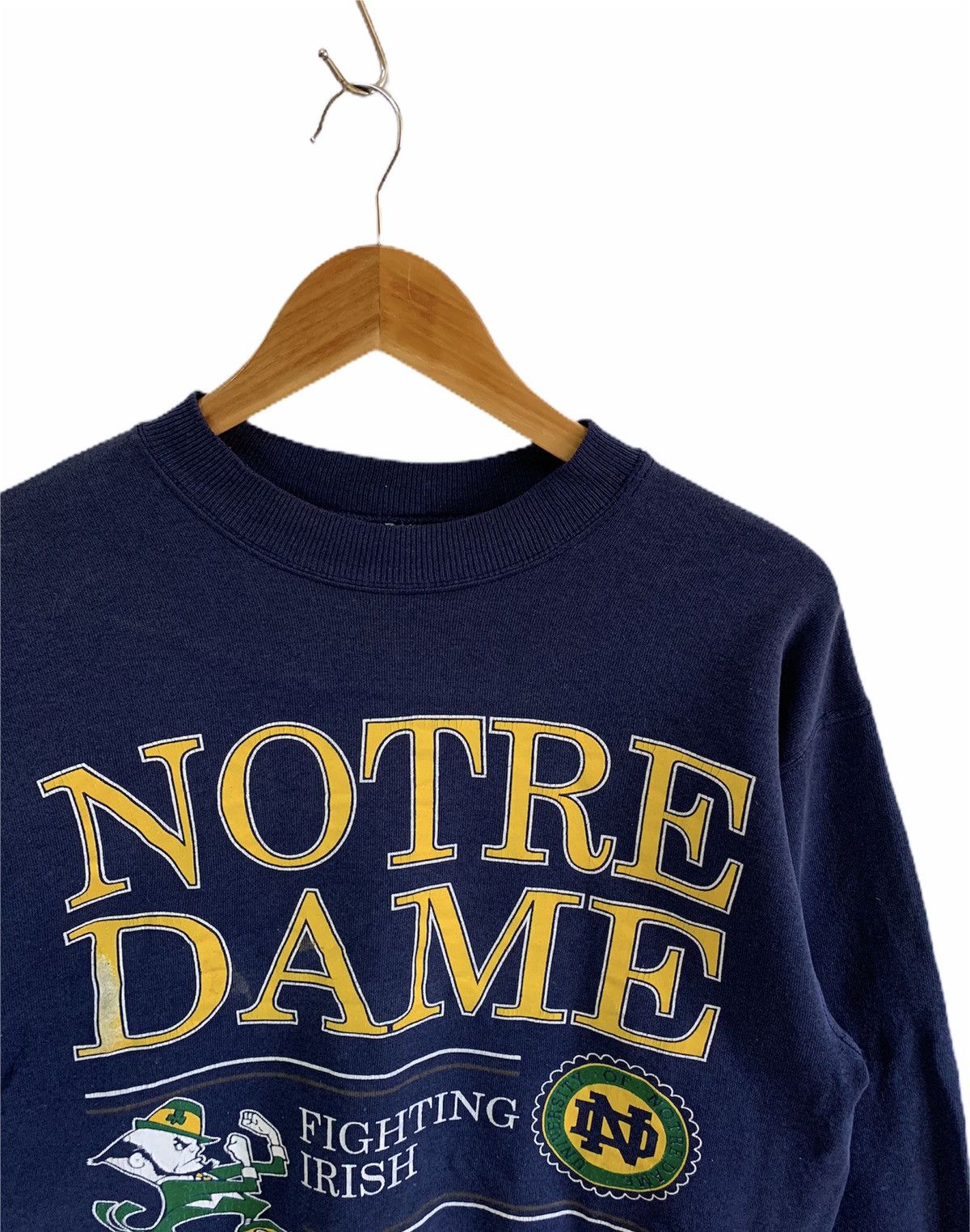 Vintage vintage university of notre dame big logo Size US M / EU 48-50 / 2 - 2 Thumbnail