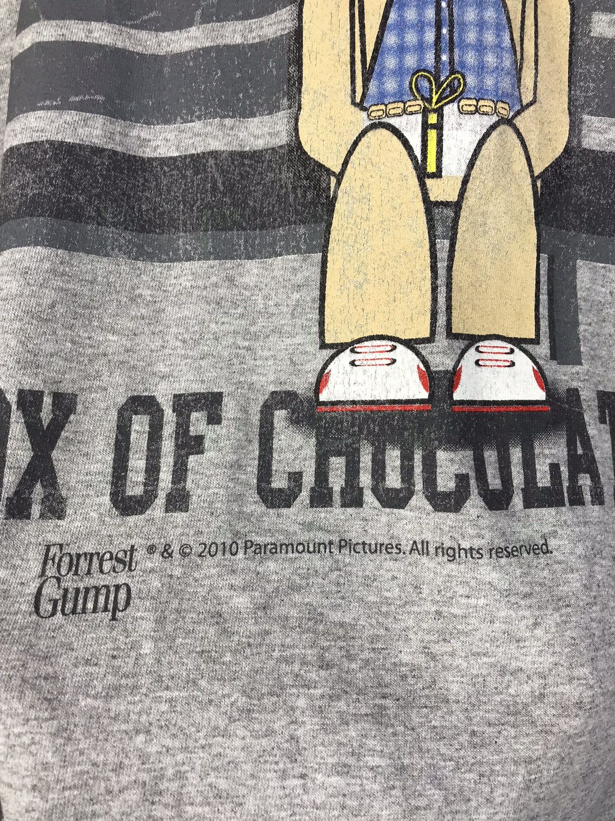 Vintage Forest Gump 2010 art vintage movie tee Size US L / EU 52-54 / 3 - 3 Thumbnail