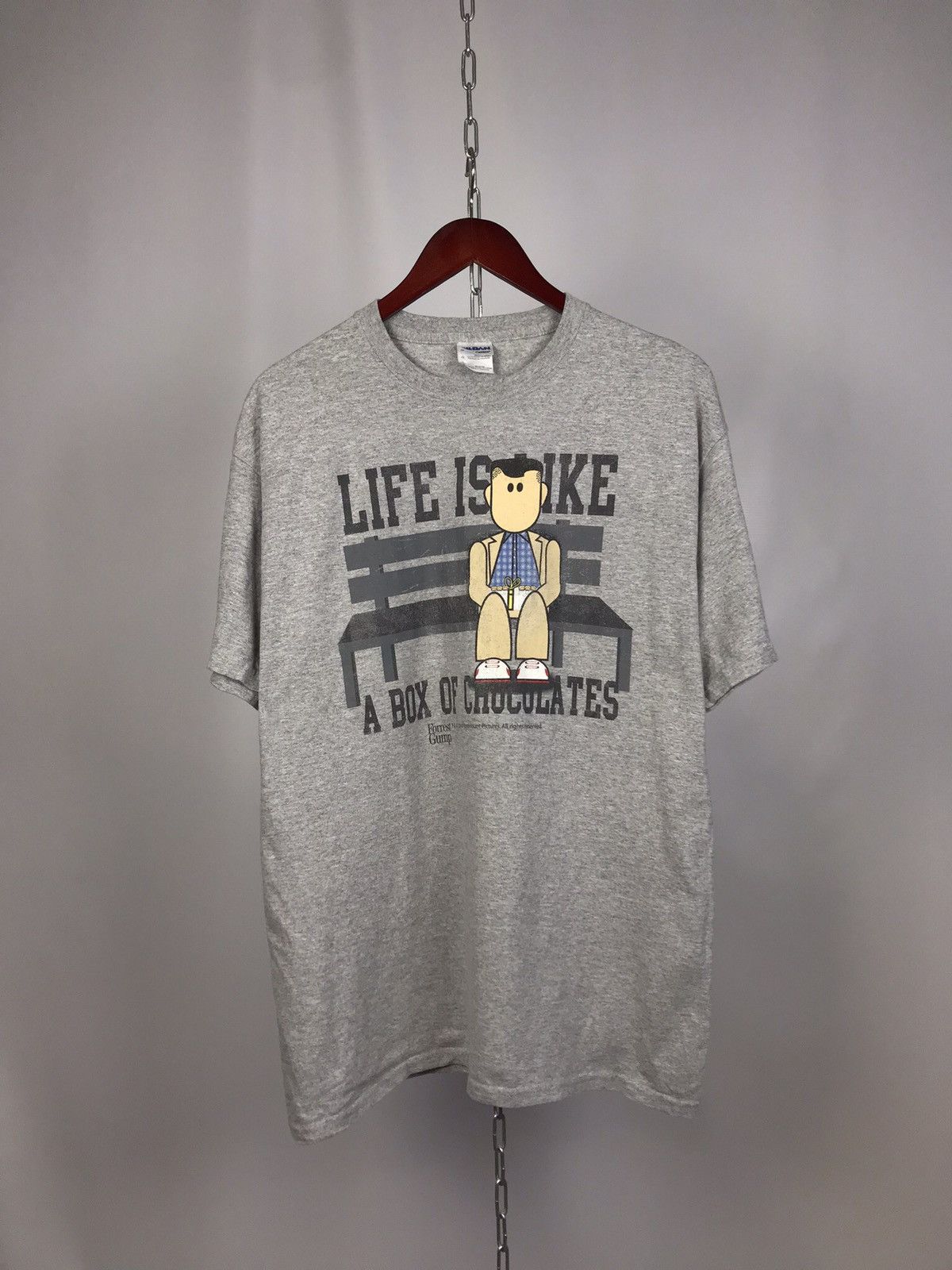 Vintage Forest Gump 2010 art vintage movie tee Size US L / EU 52-54 / 3 - 1 Thumbnail